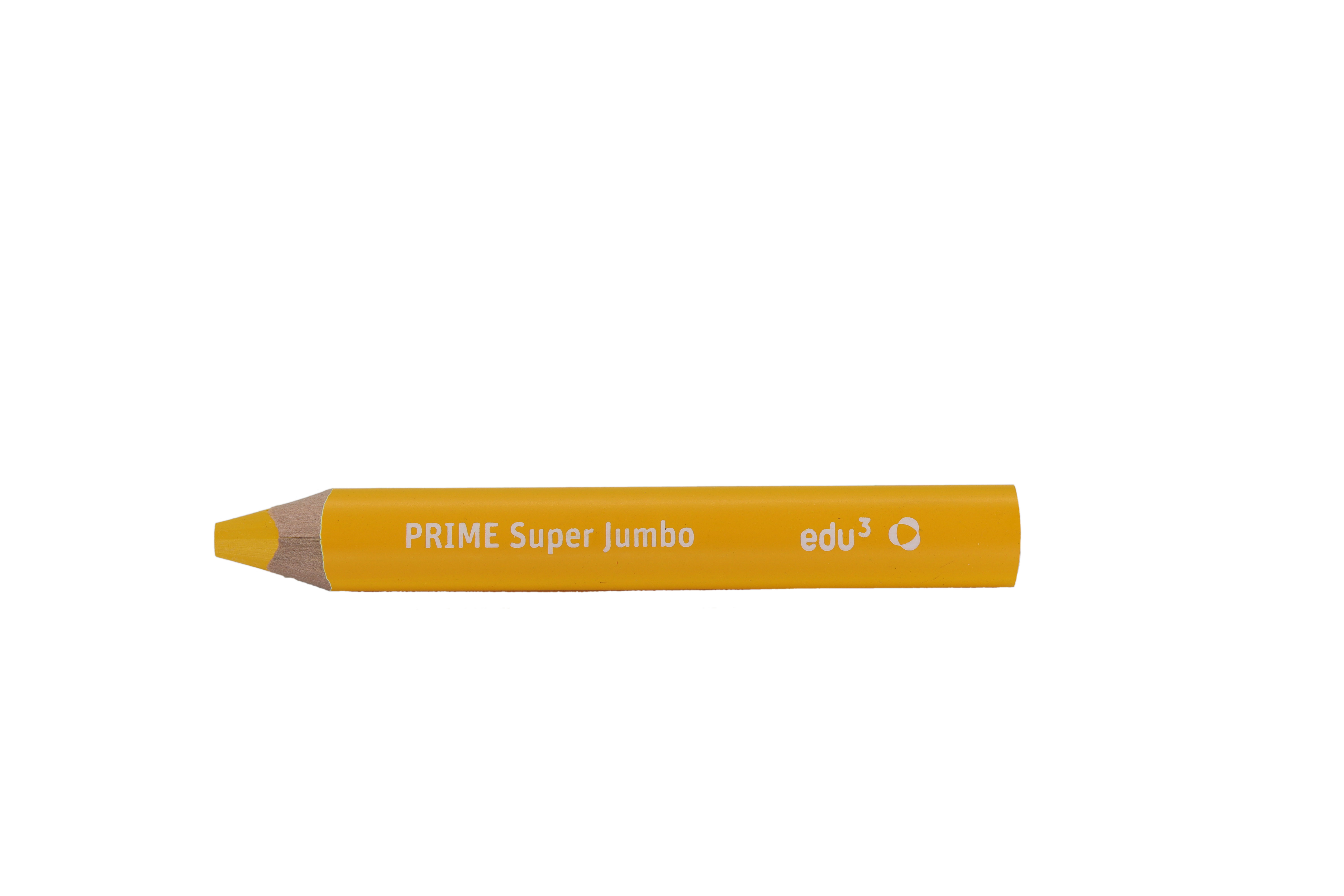 edu³ PRIME Super Jumbo Buntstifte dreikant gelb
