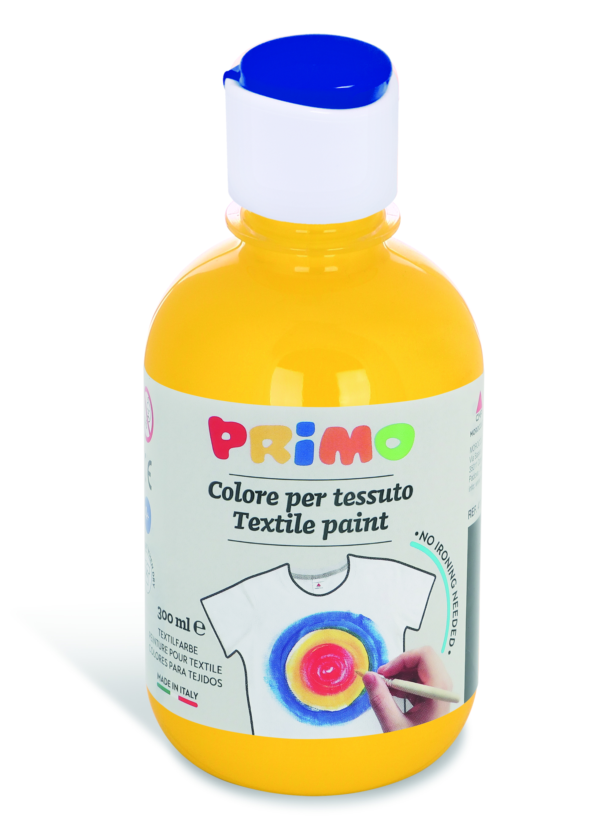 PRIMO Textile paint 300ml yellow