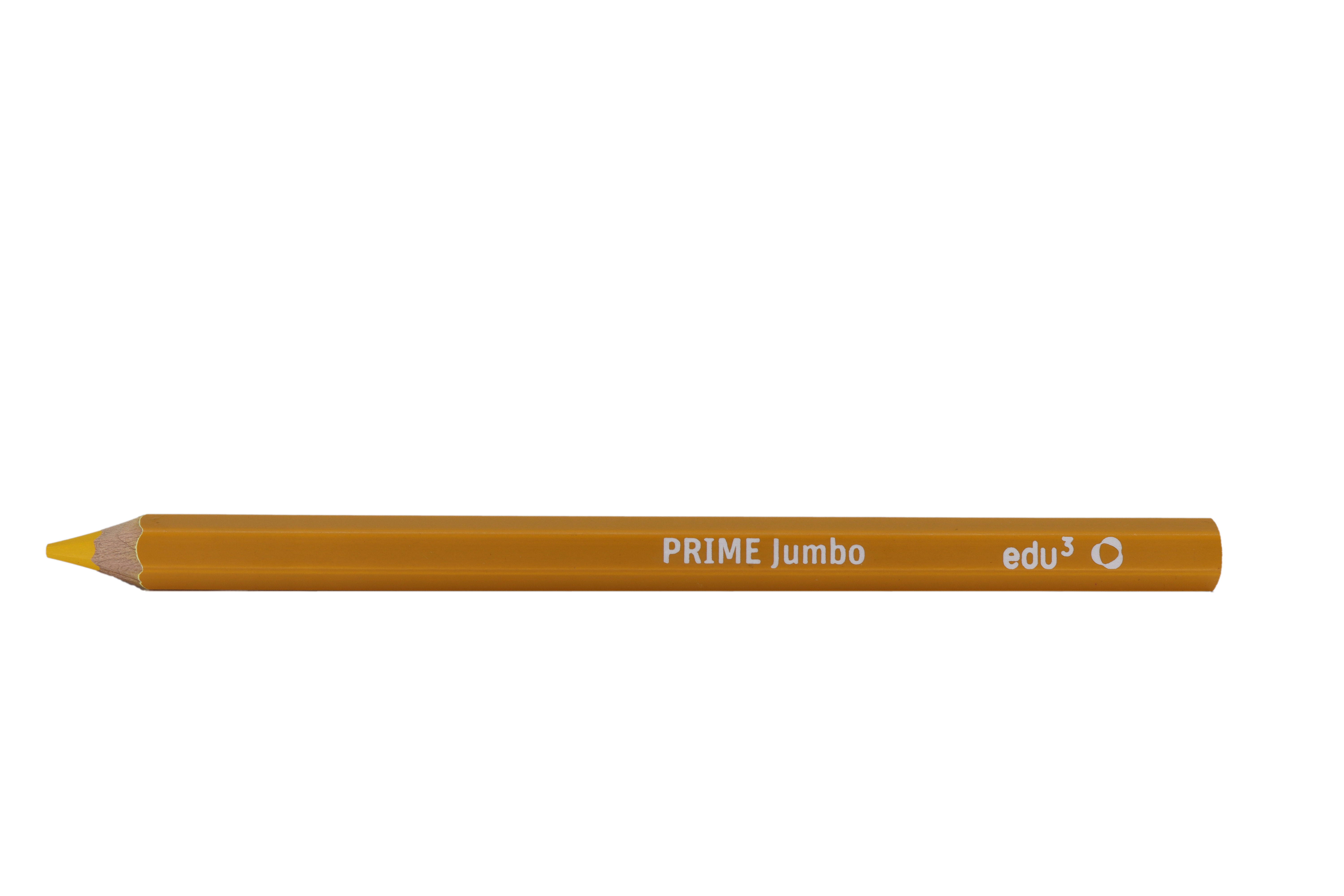 edu³ PRIME Jumbo colored pencils hex yellow
