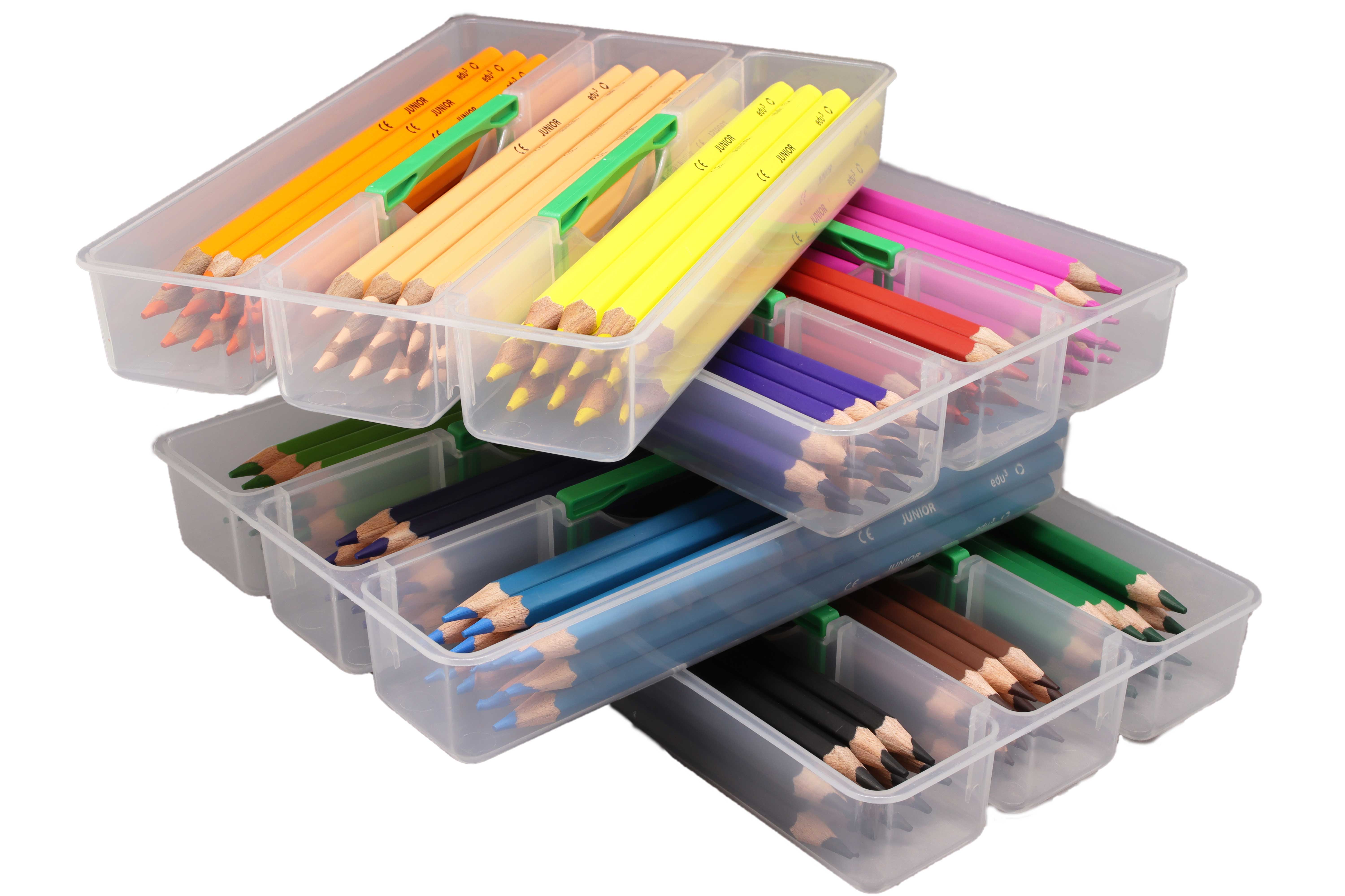 edu³ JUNIOR colored pencils hex School box