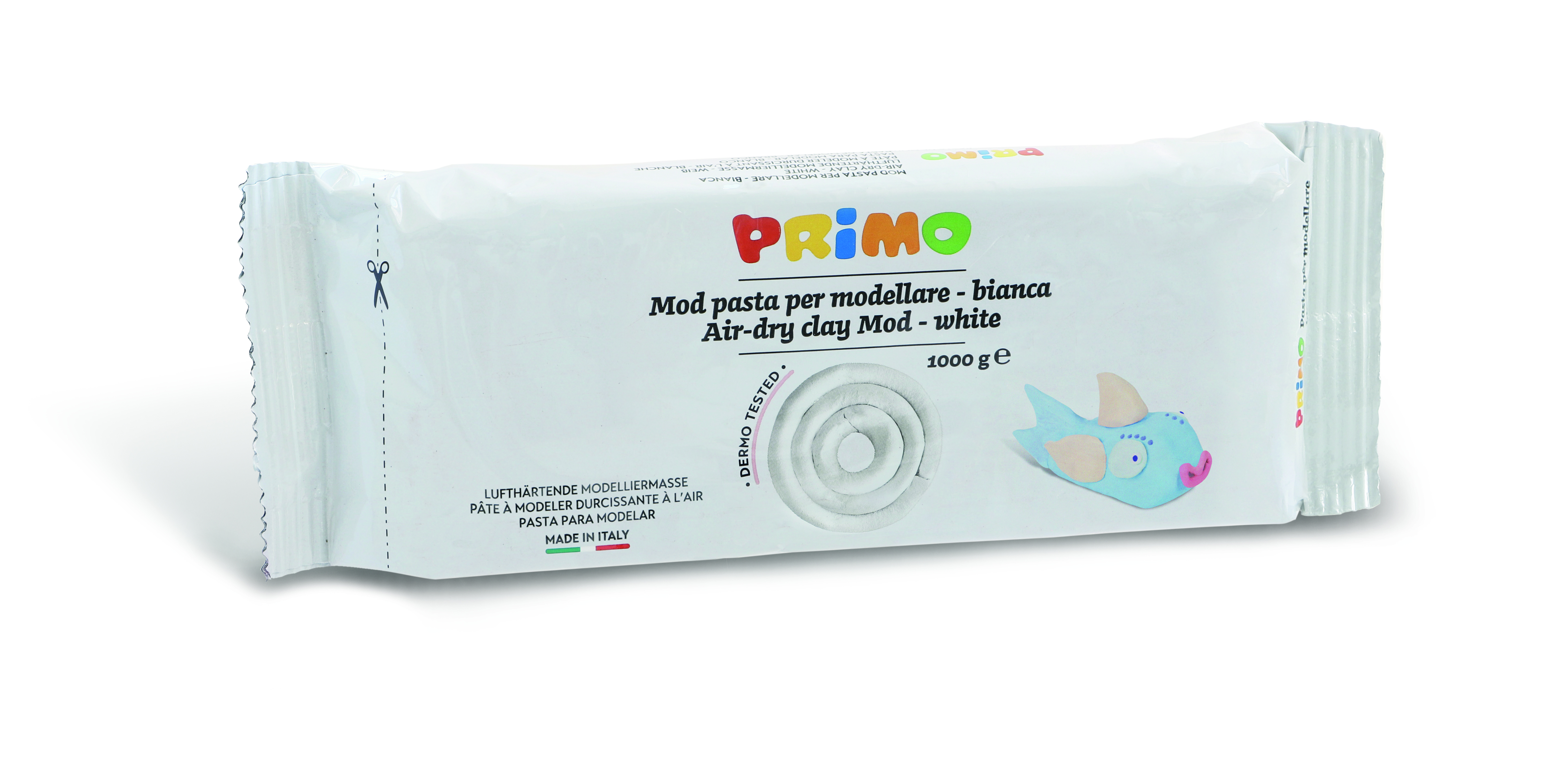 PRIMO modeling clay 1000g white