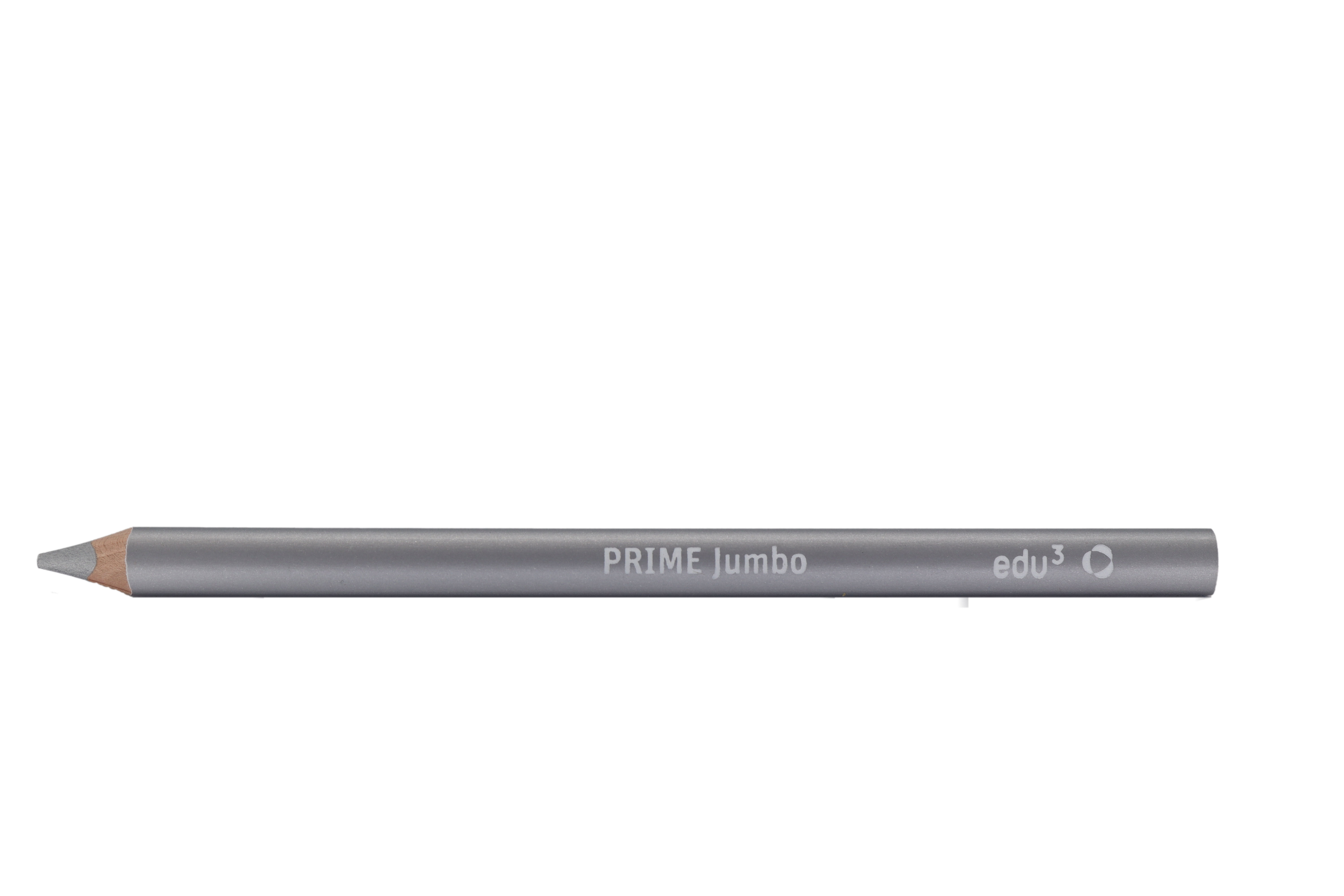 edu³ PRIME Jumbo colored pencils tri silver