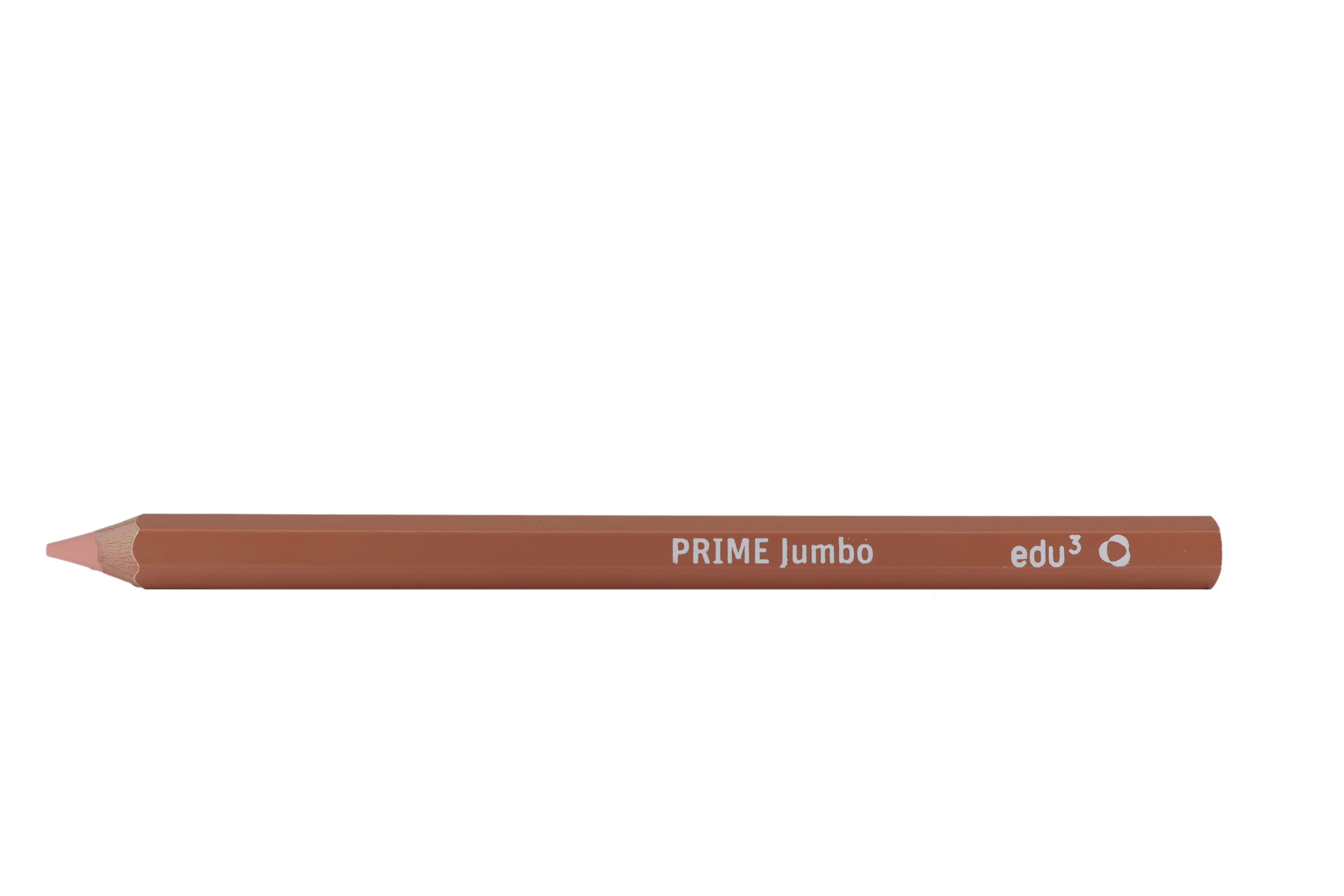 edu³ PRIME Jumbo Buntstifte sechskant fleischfarben