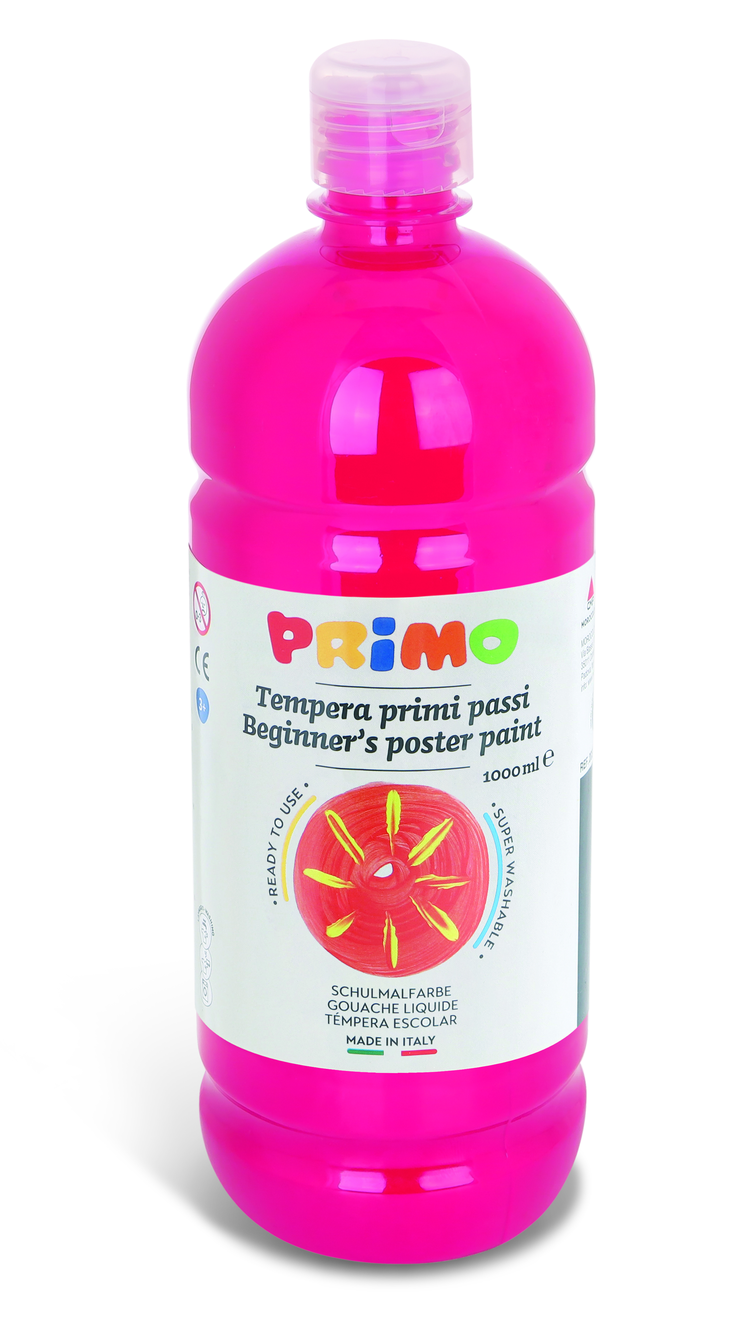 PRIMO tempera paint "Beginner's" 1l magenta