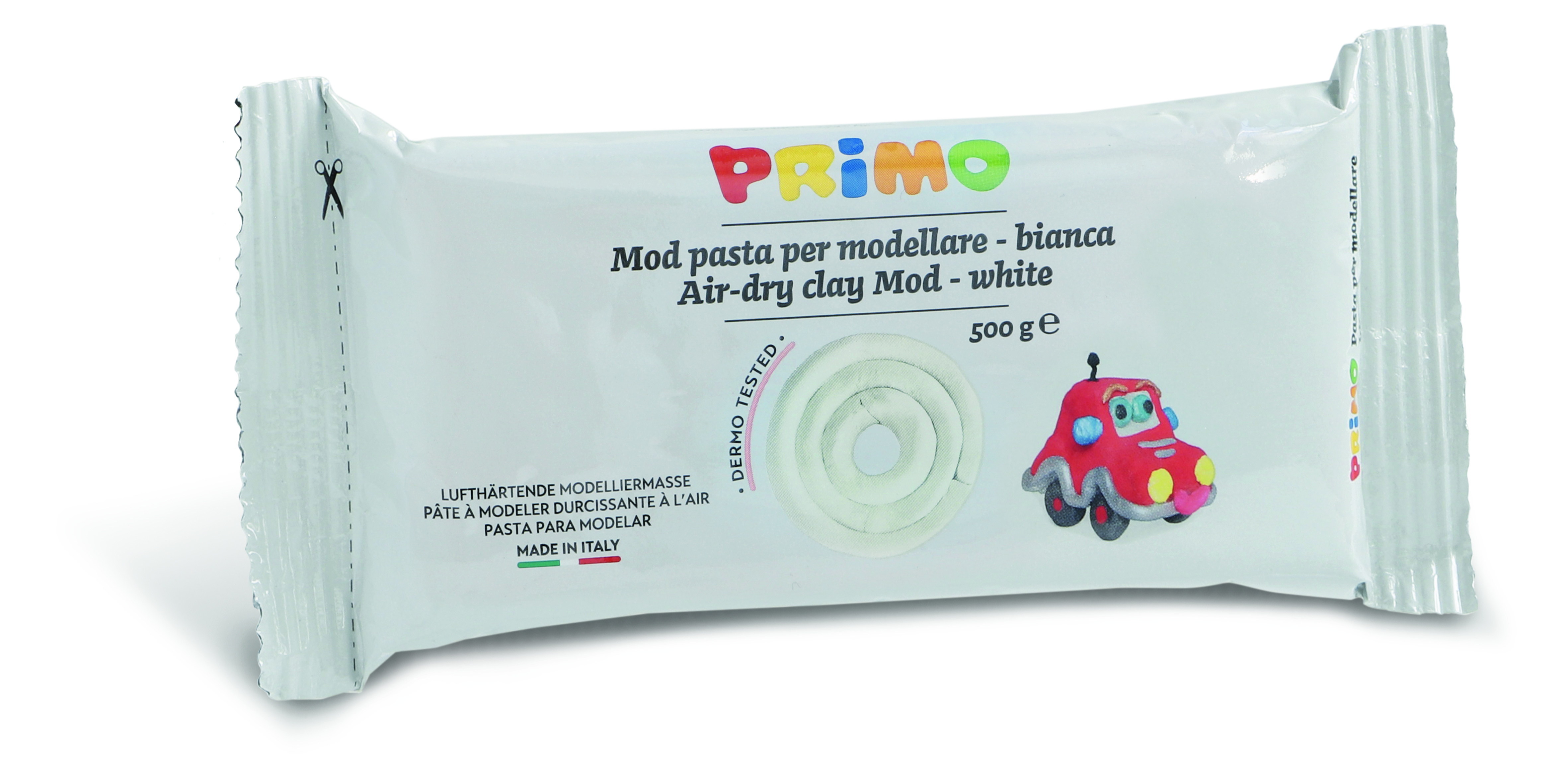 PRIMO modeling clay 500g white