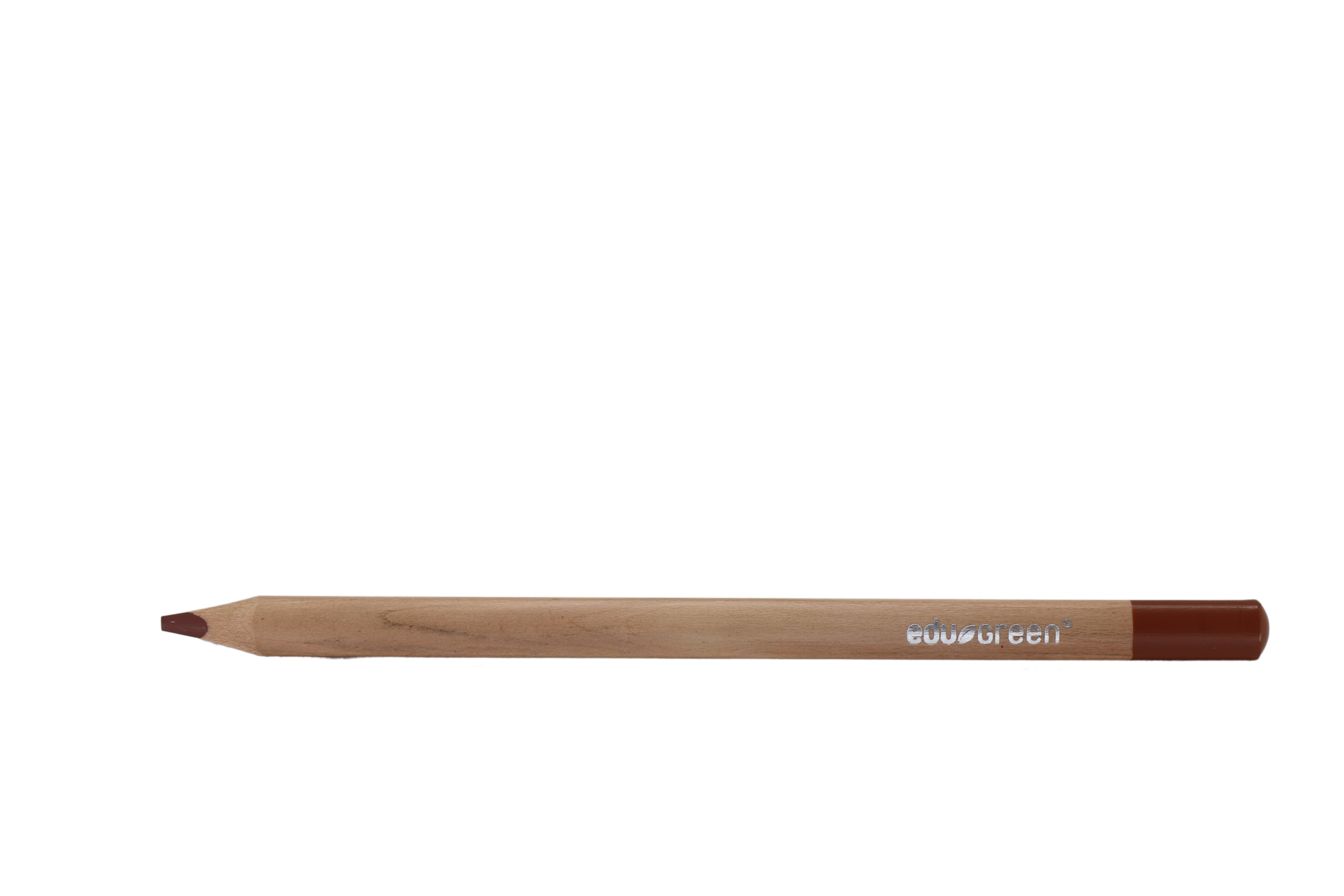 edugreen colored pencil tri brown
