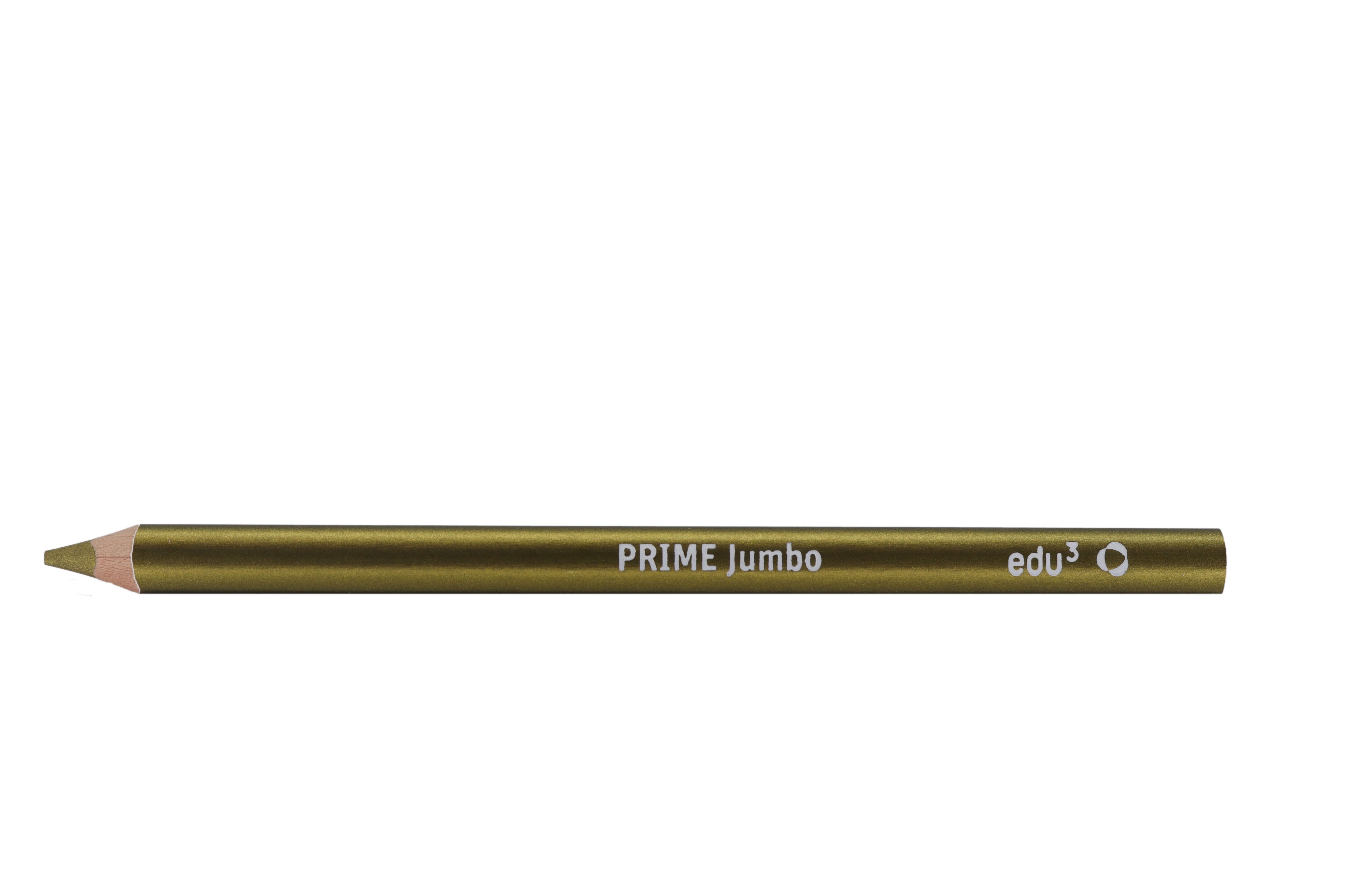 edu³ PRIME Jumbo colored pencils tri gold