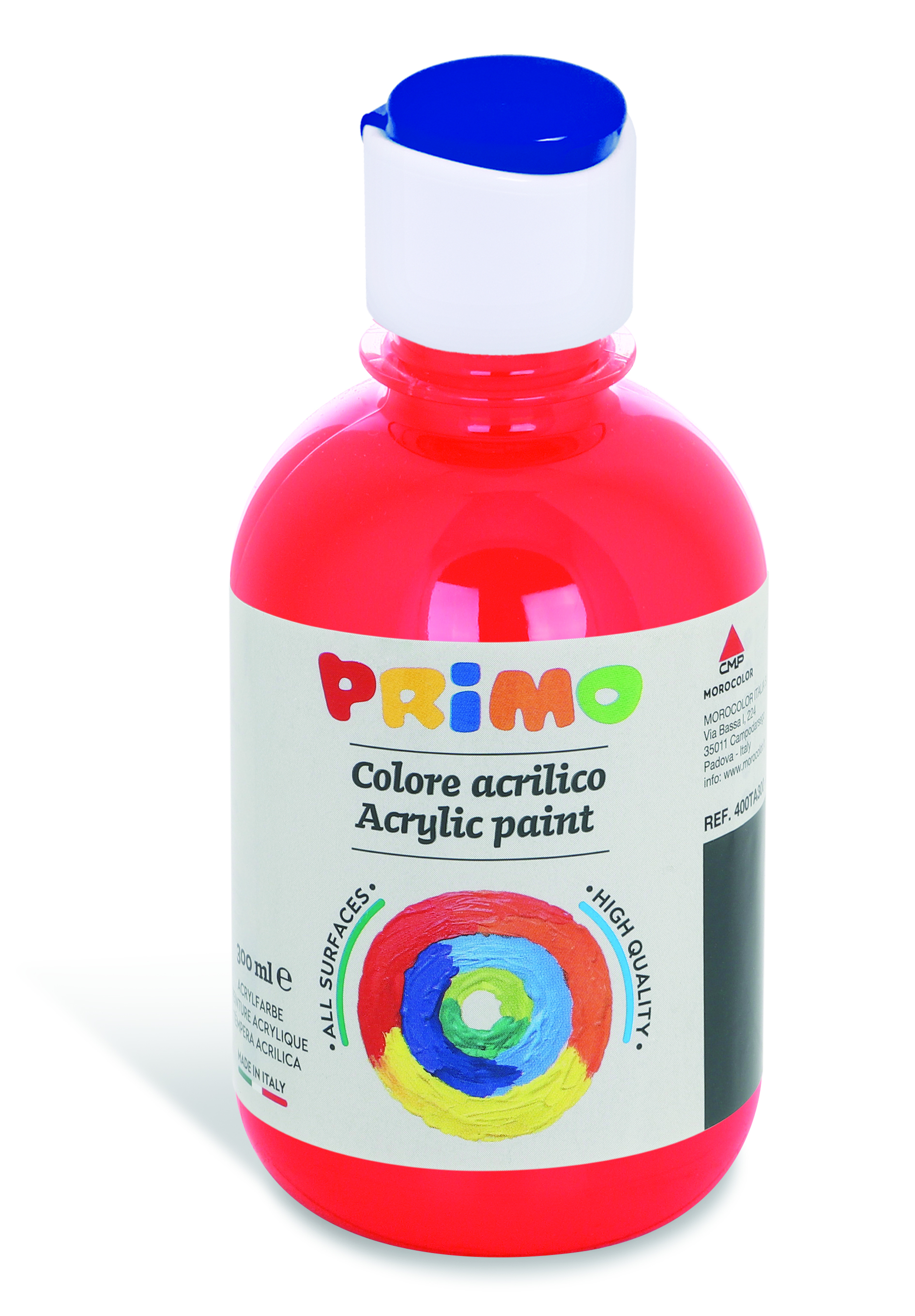 PRIMO Acrylic paint 300ml vermillion