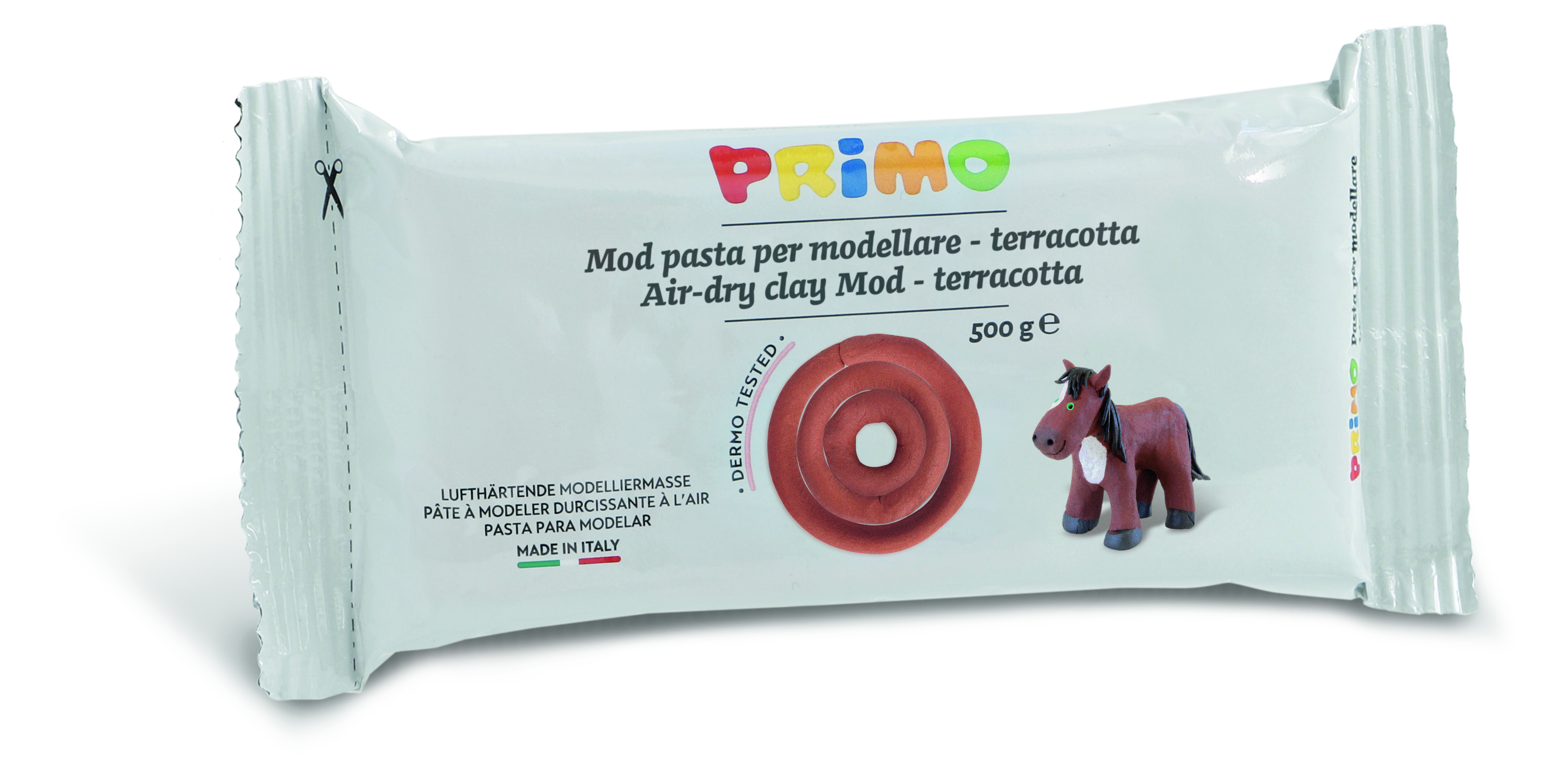 PRIMO modeling clay 500g terracotta