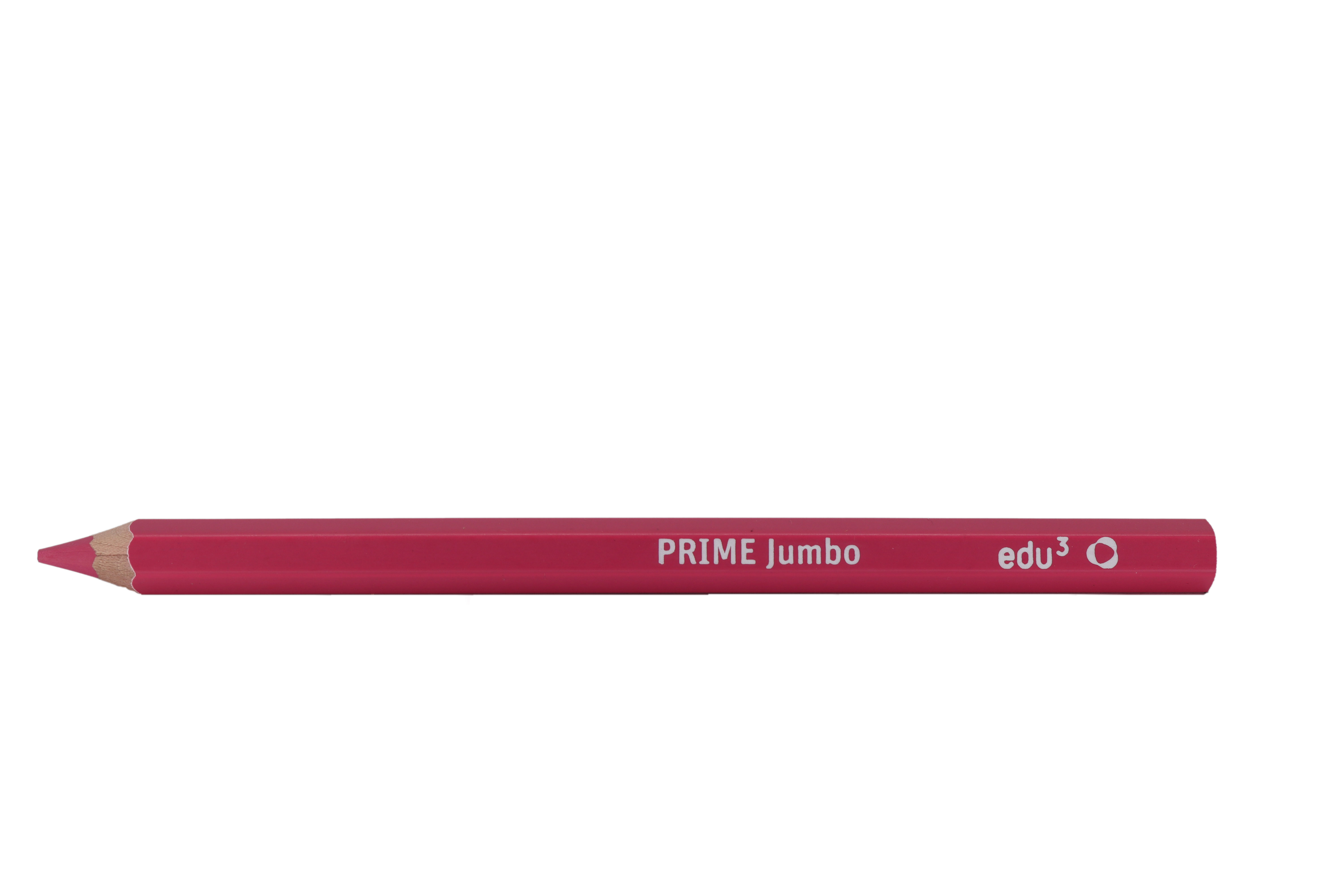 edu³ PRIME Jumbo Buntstifte sechskant pink