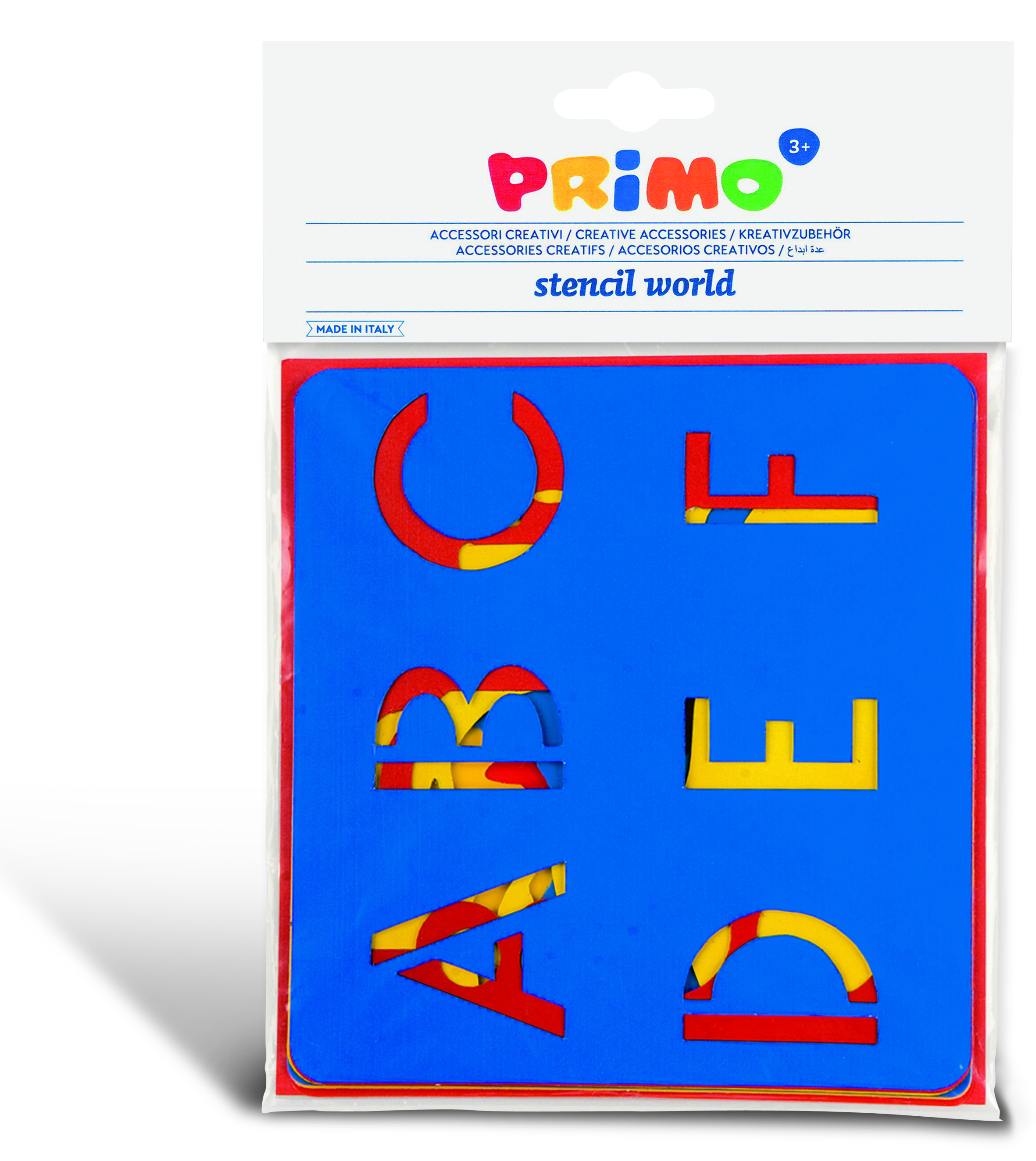 PRIMO stencil alphabet