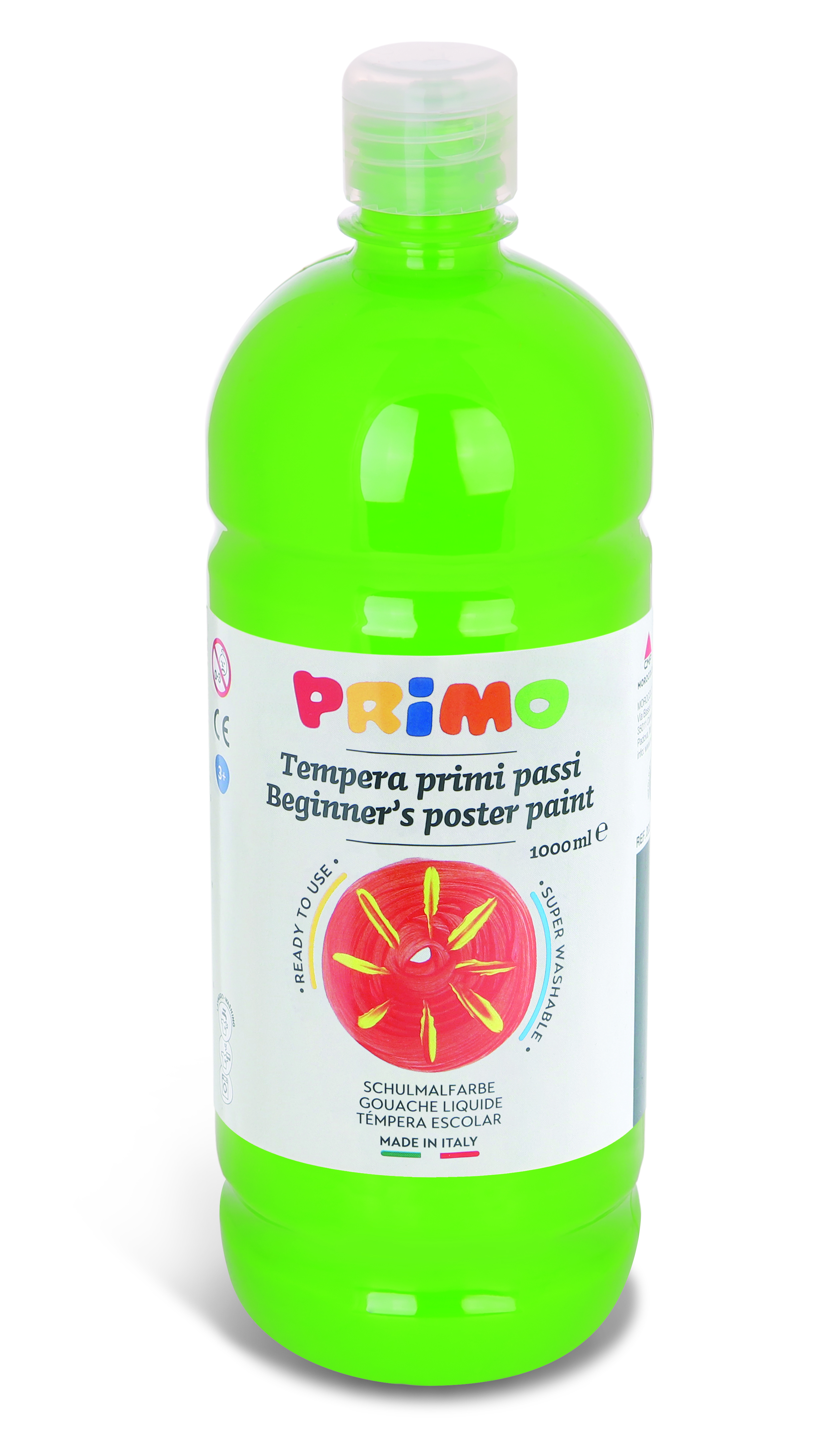 PRIMO tempera paint "Beginner's" 1l light green