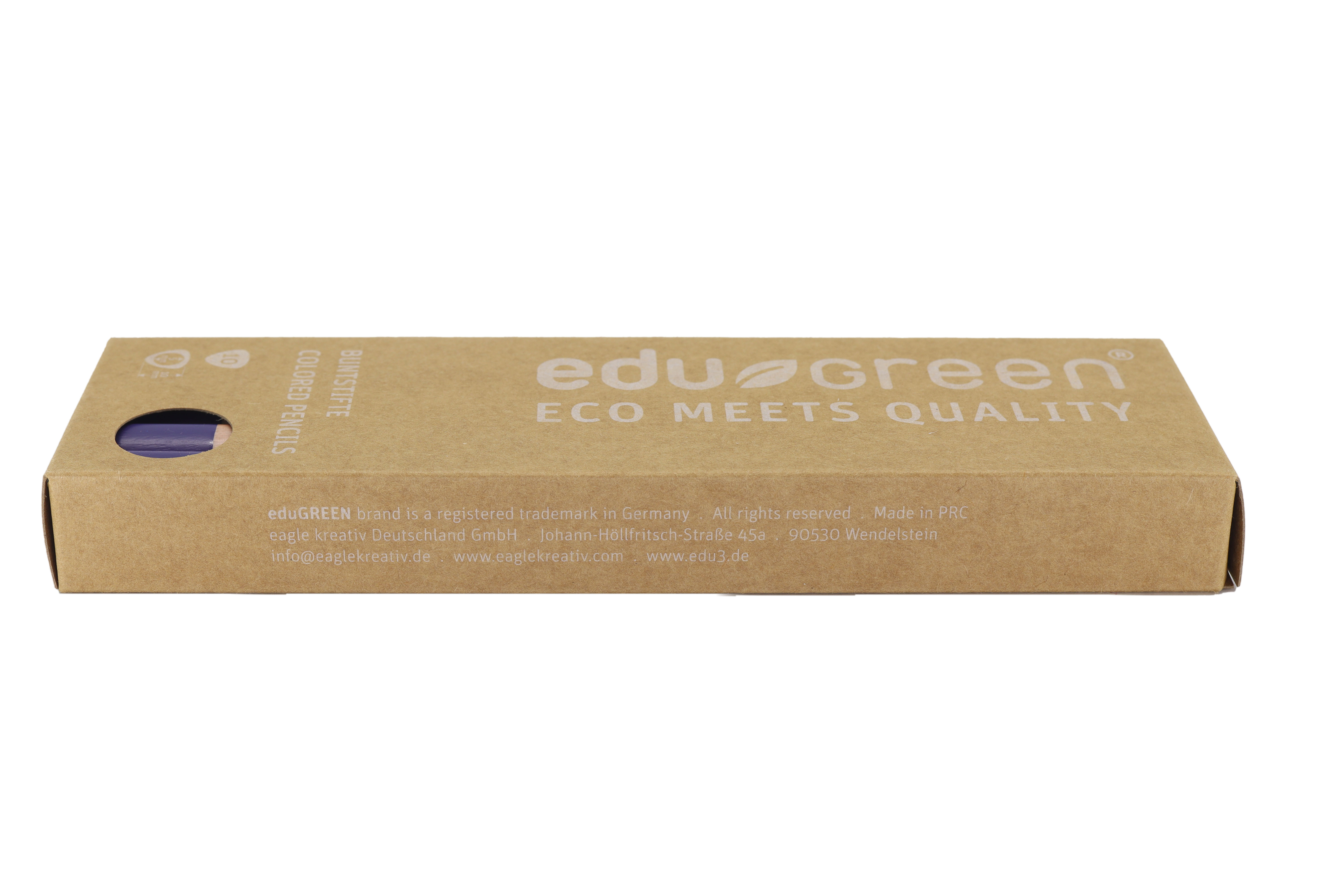 edugreen colored pencil tri violet