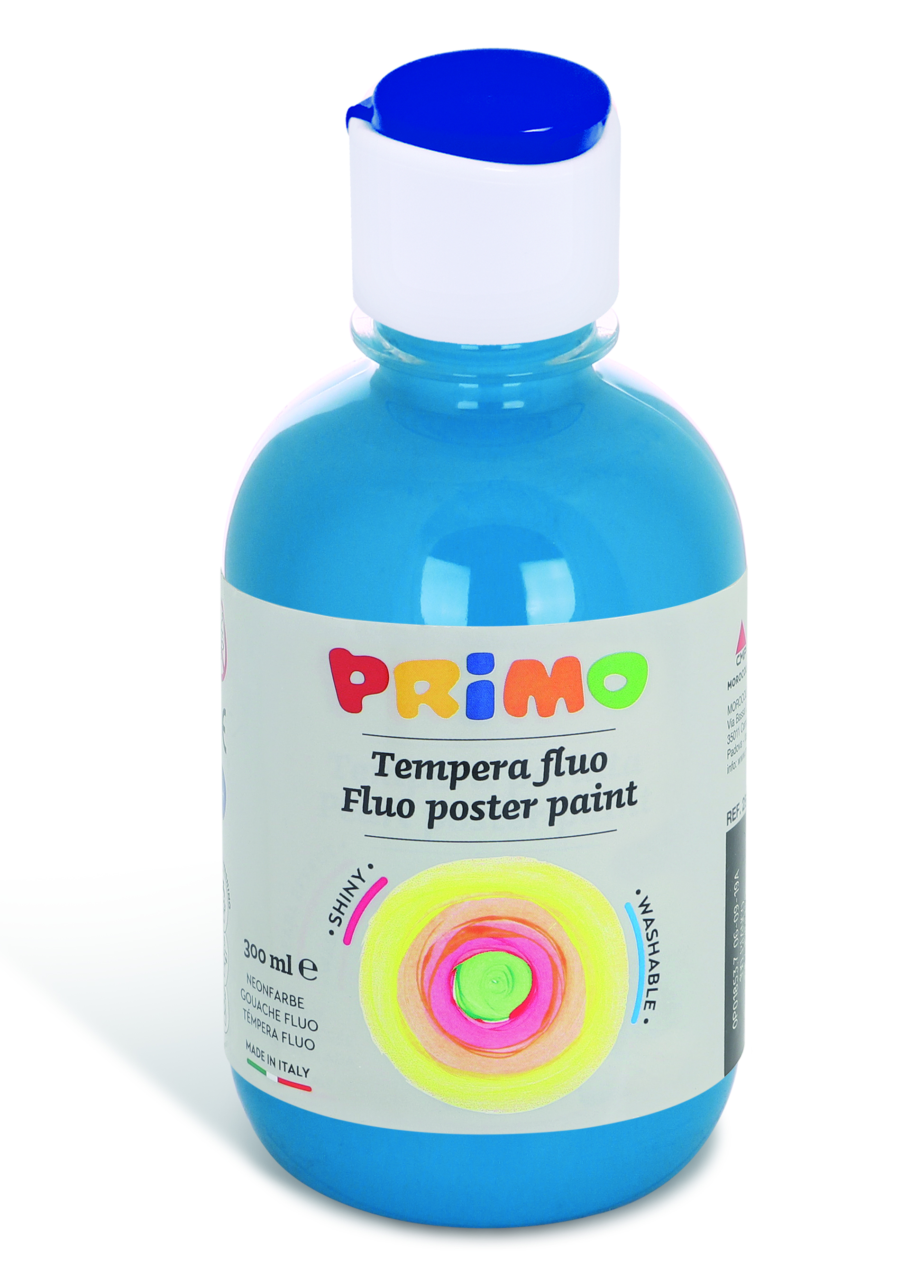 PRIMO Temperafarbe Neon 300ml blau