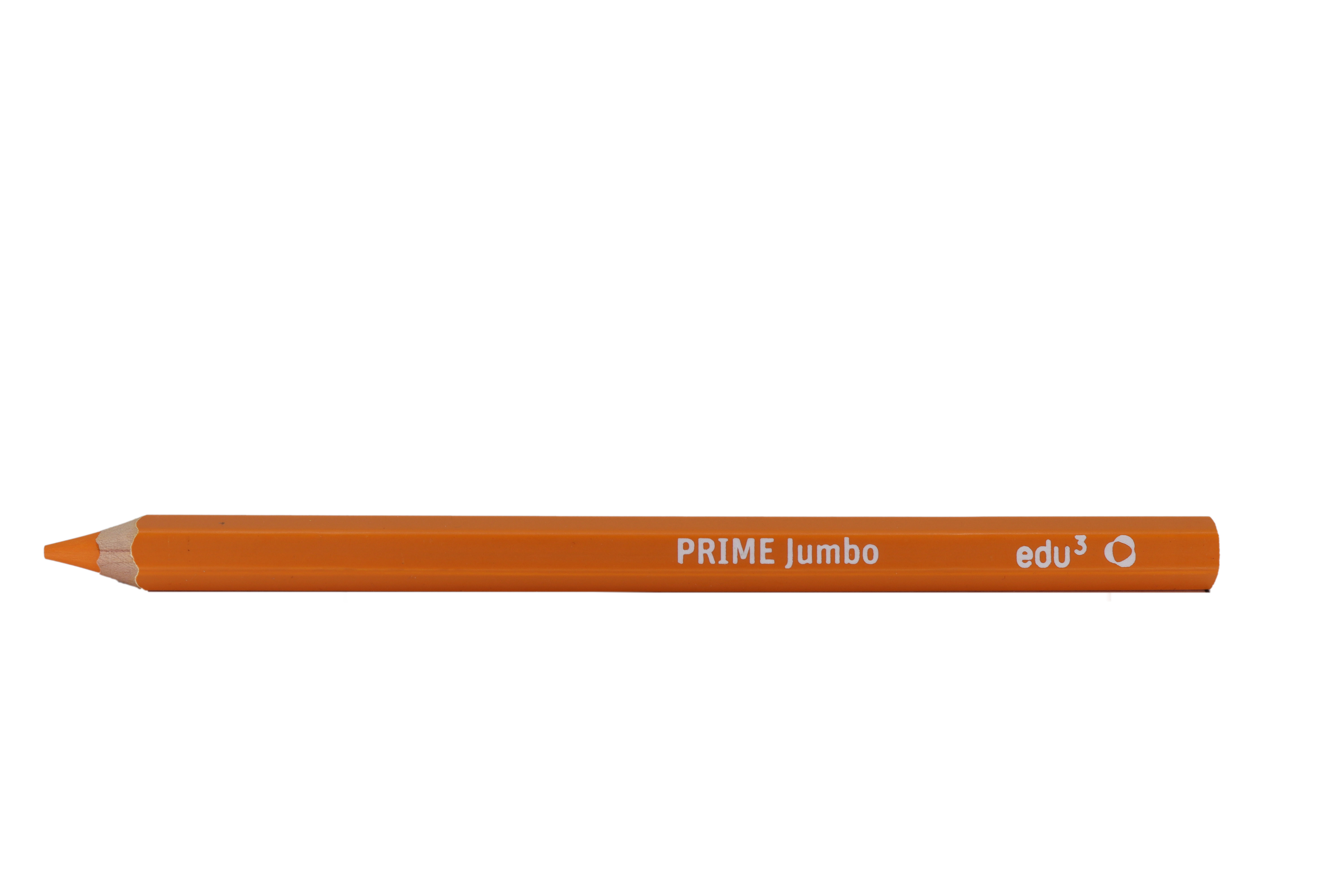 edu³ PRIME Jumbo colored pencils hex orange