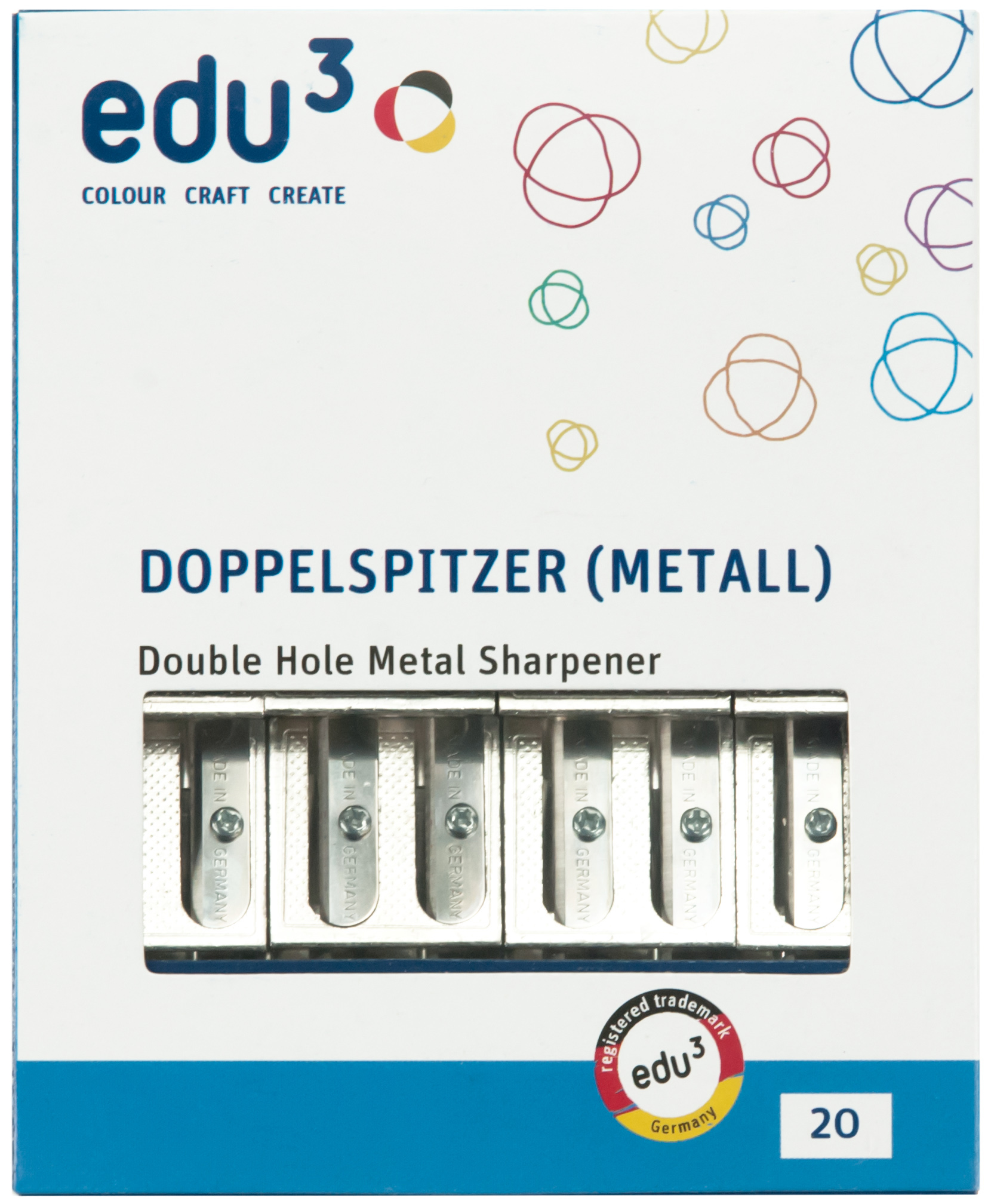 edu³ Doppelspitzer Metall 