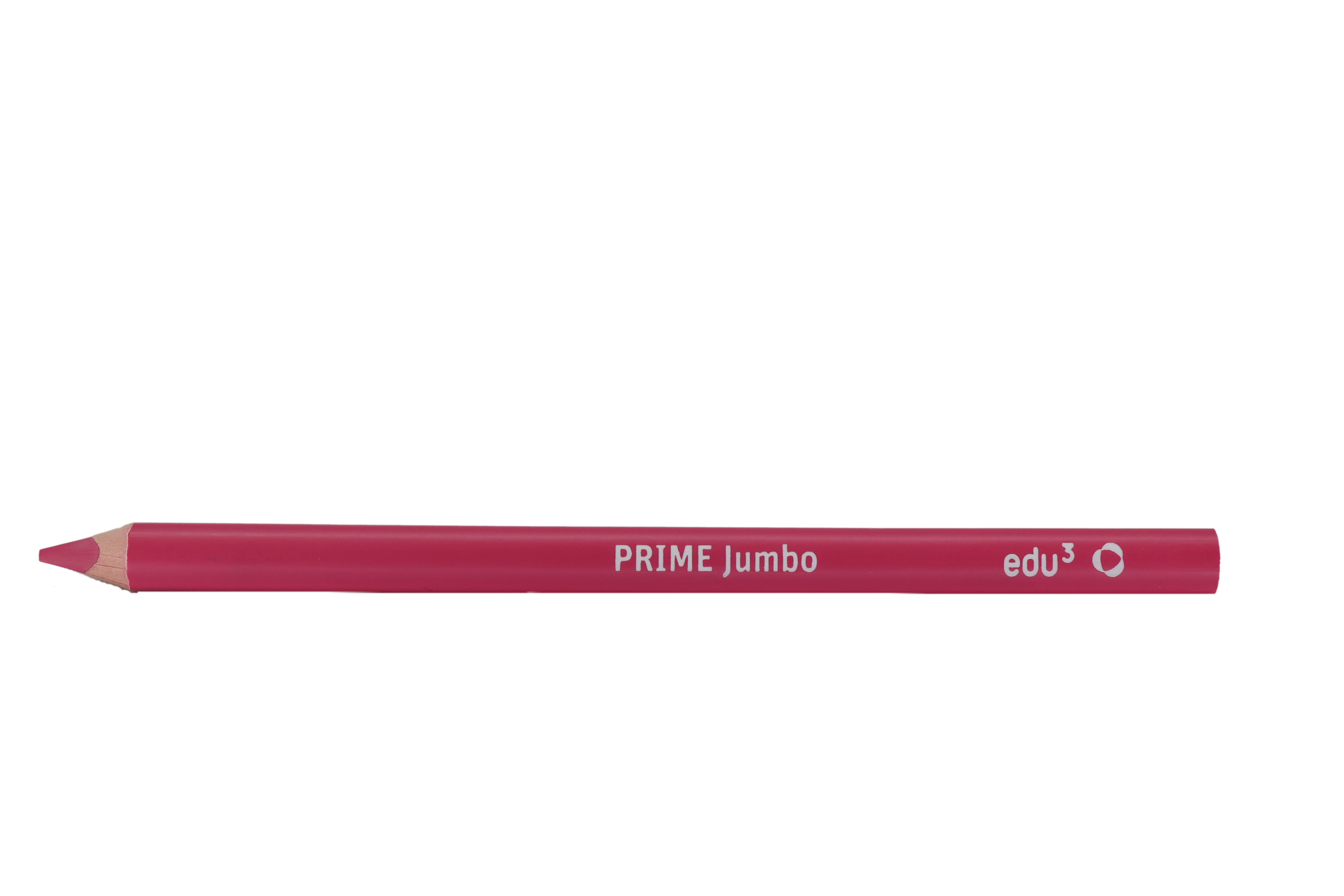edu³ PRIME Jumbo colored pencils tri pink