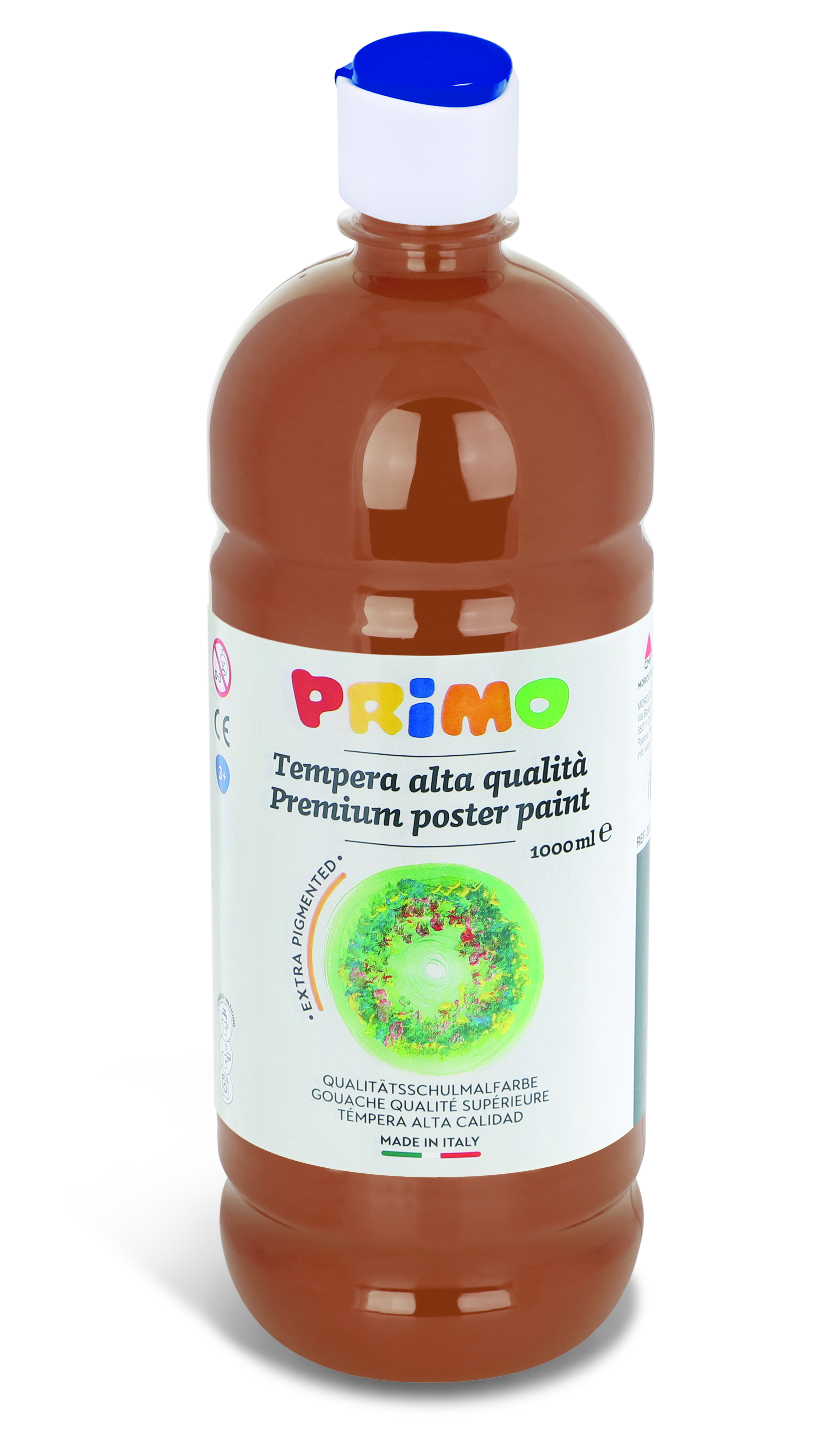 PRIMO tempera paint 1l brown