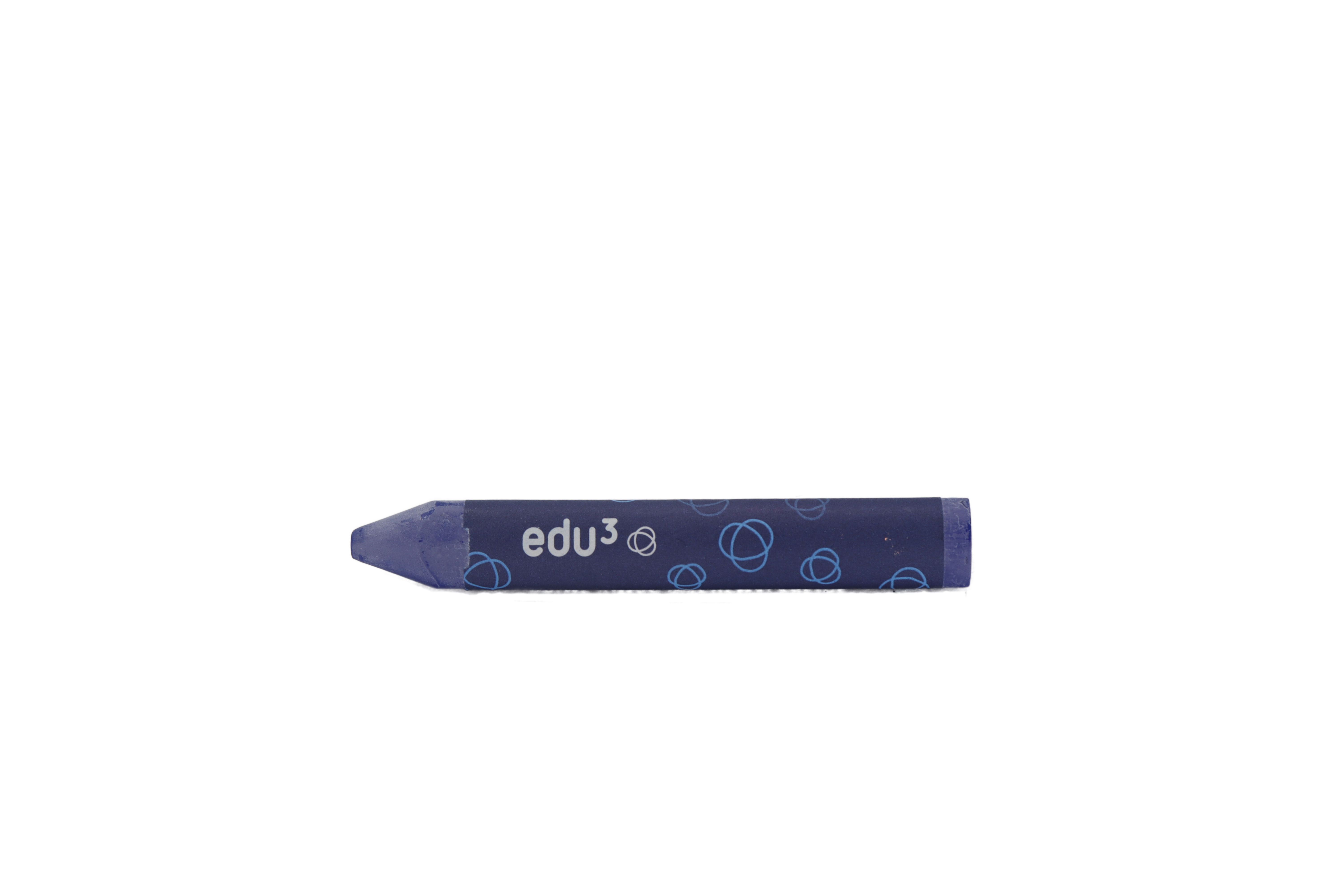 edu³ PRIME Jumbo wax crayons blue
