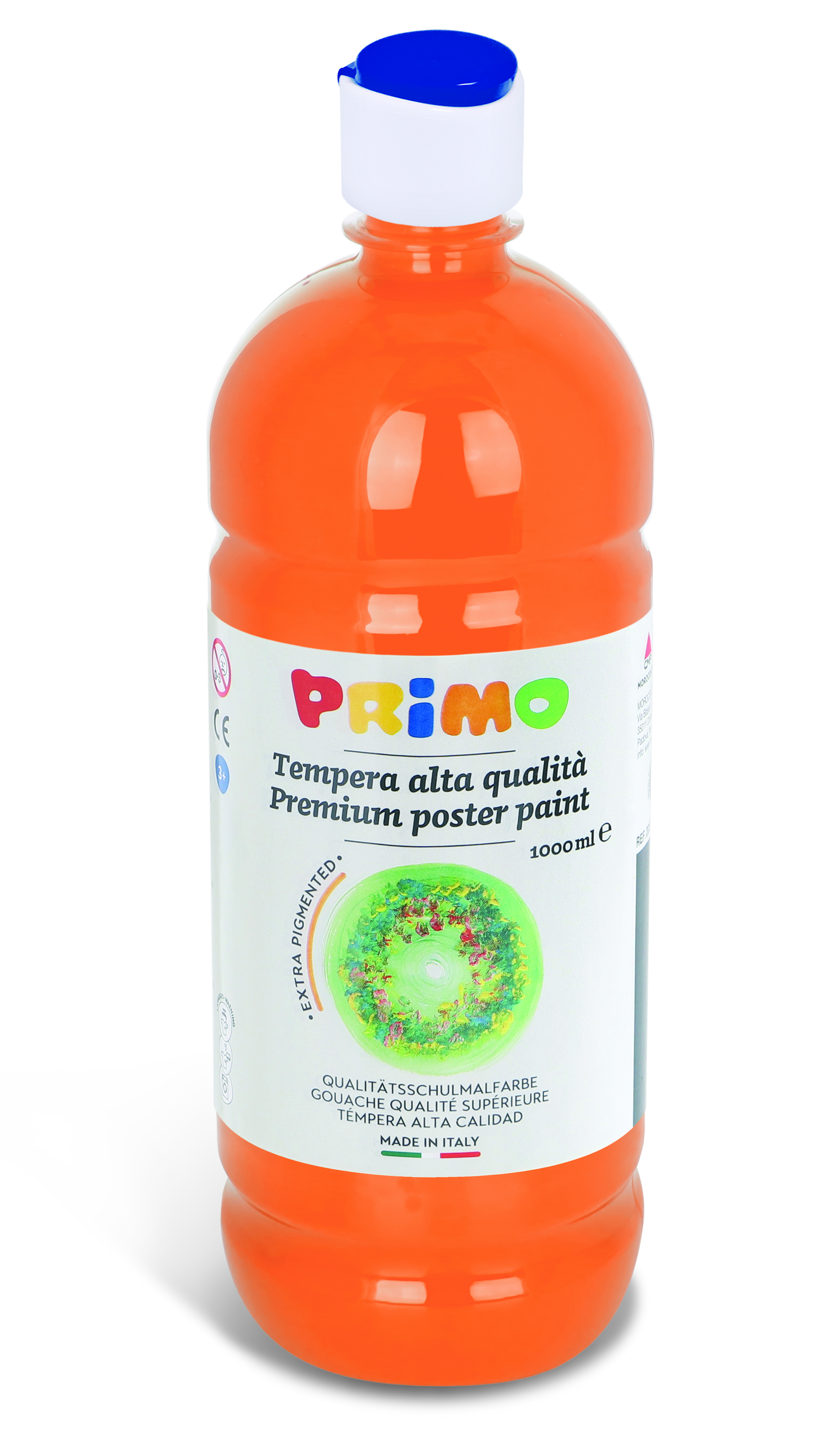 PRIMO tempera paint 1l orange