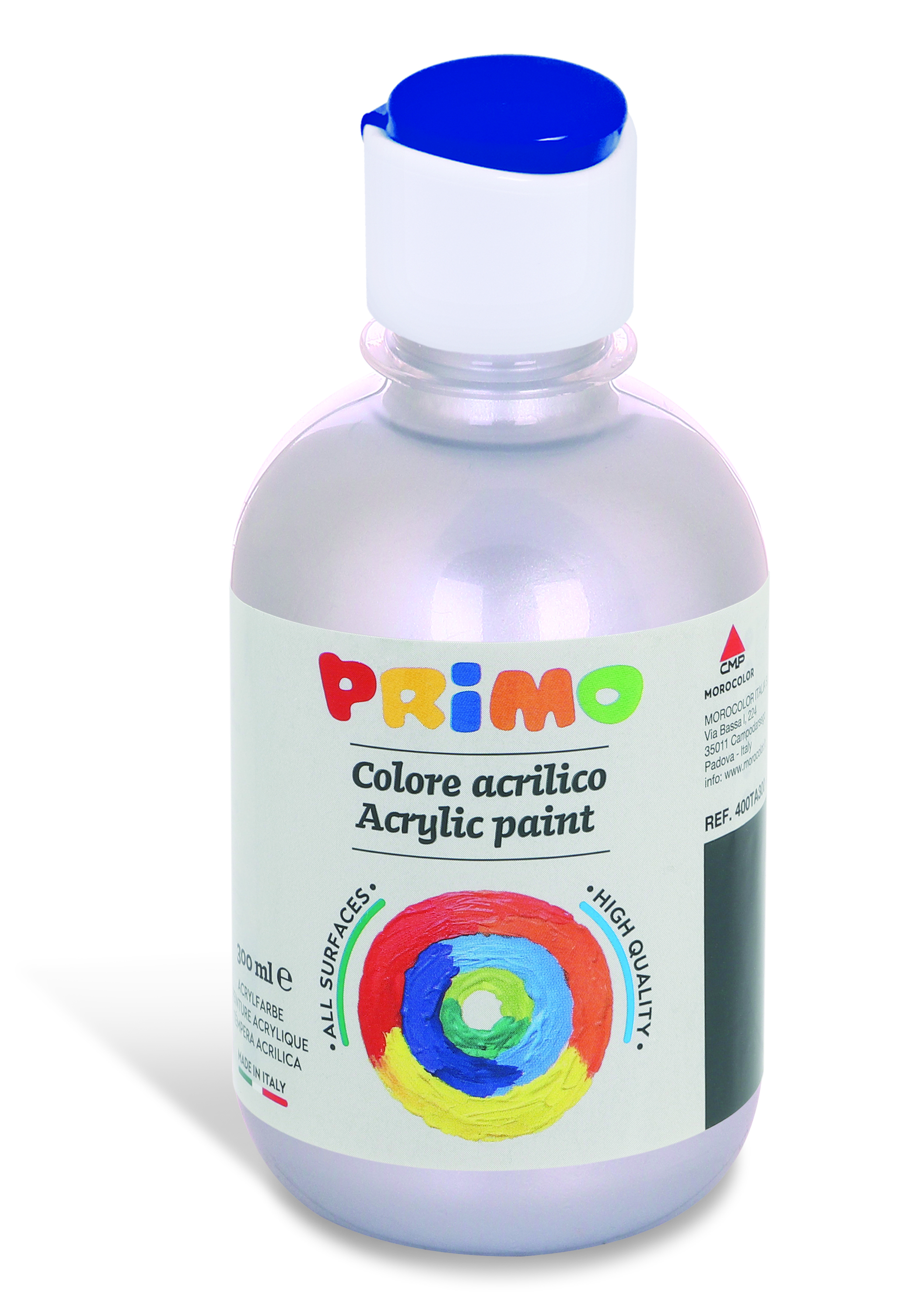 PRIMO Acrylic paint 300ml silver