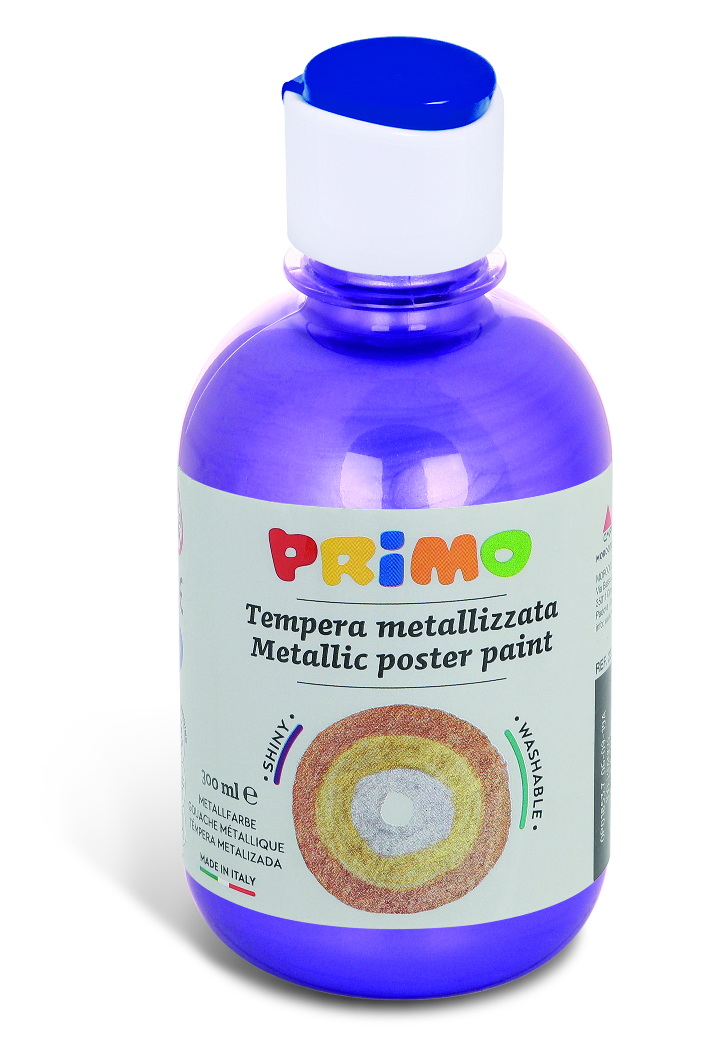 PRIMO tempera paint metallic 300ml violet