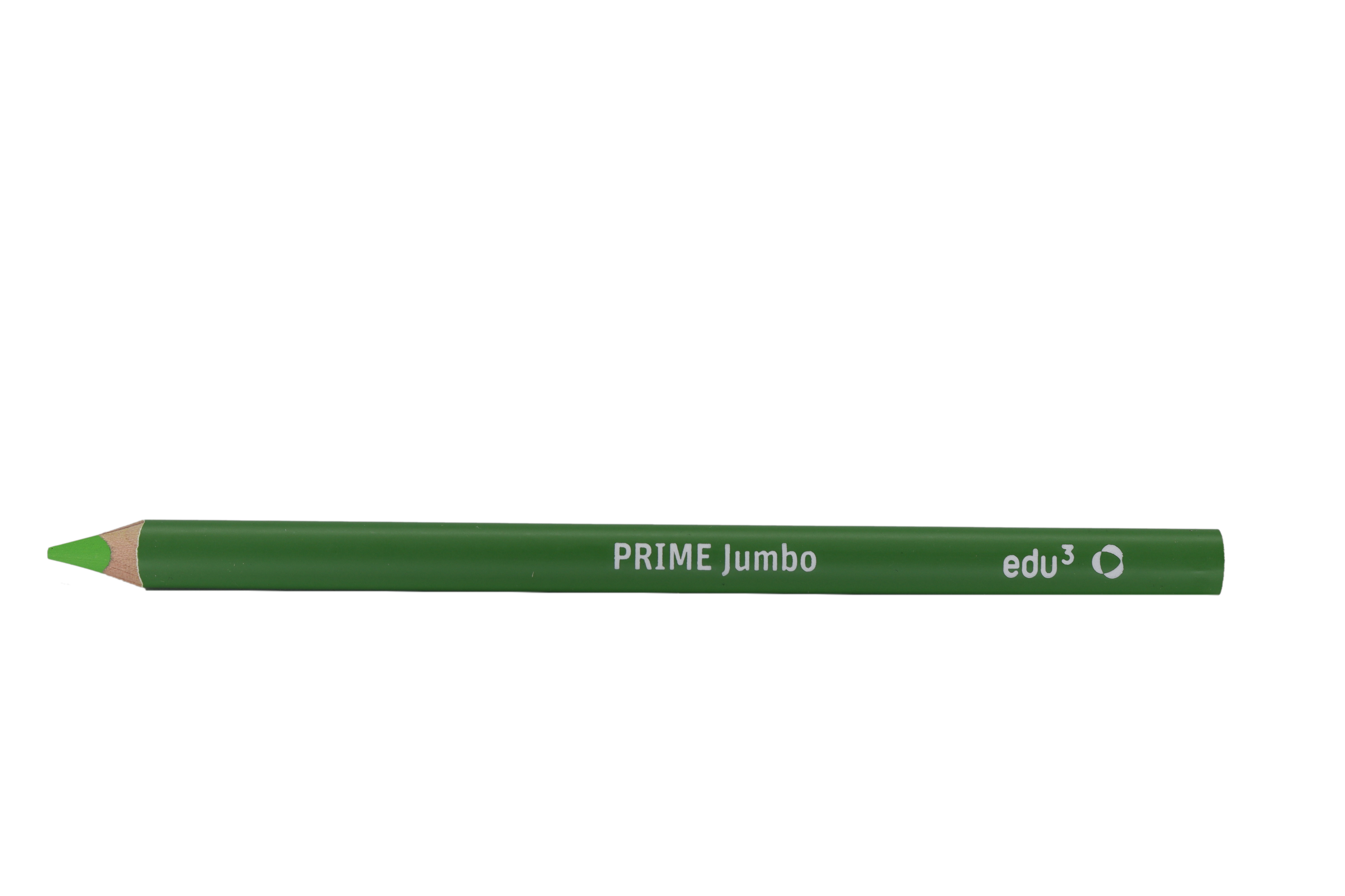 edu³ PRIME Jumbo colored pencils tri light green
