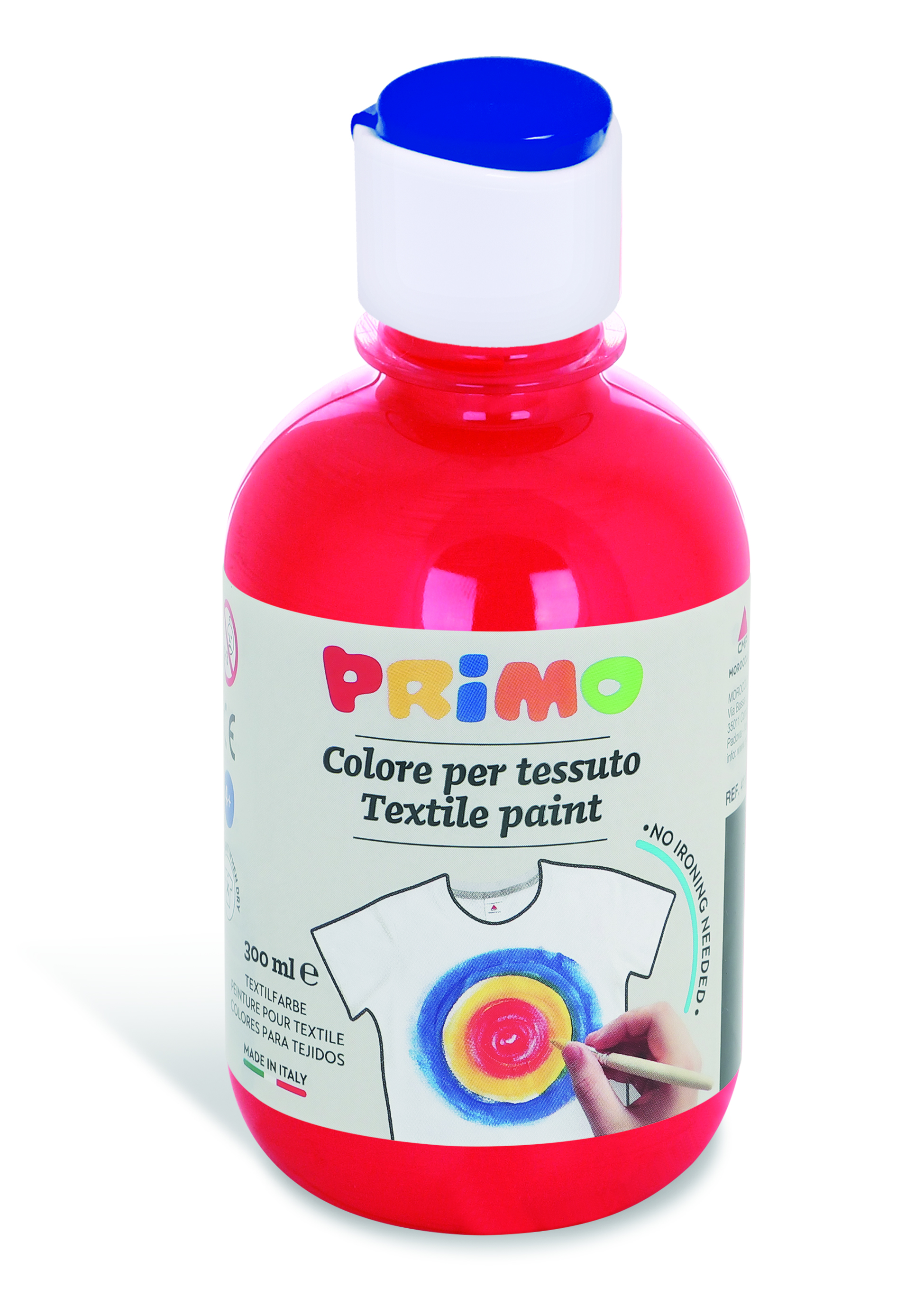 PRIMO Textile paint 300ml red