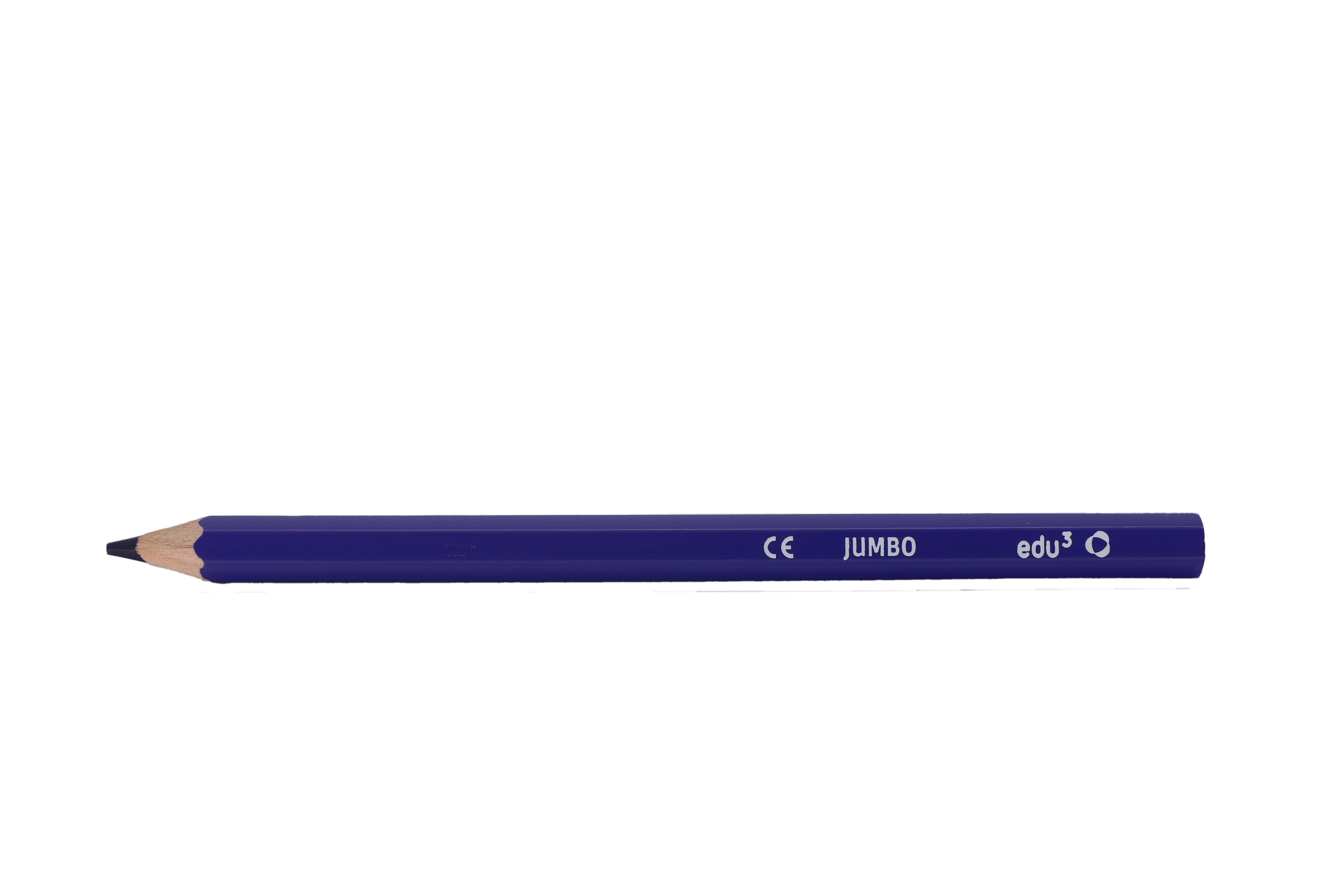 edu³ Jumbo colored pencils hex violet