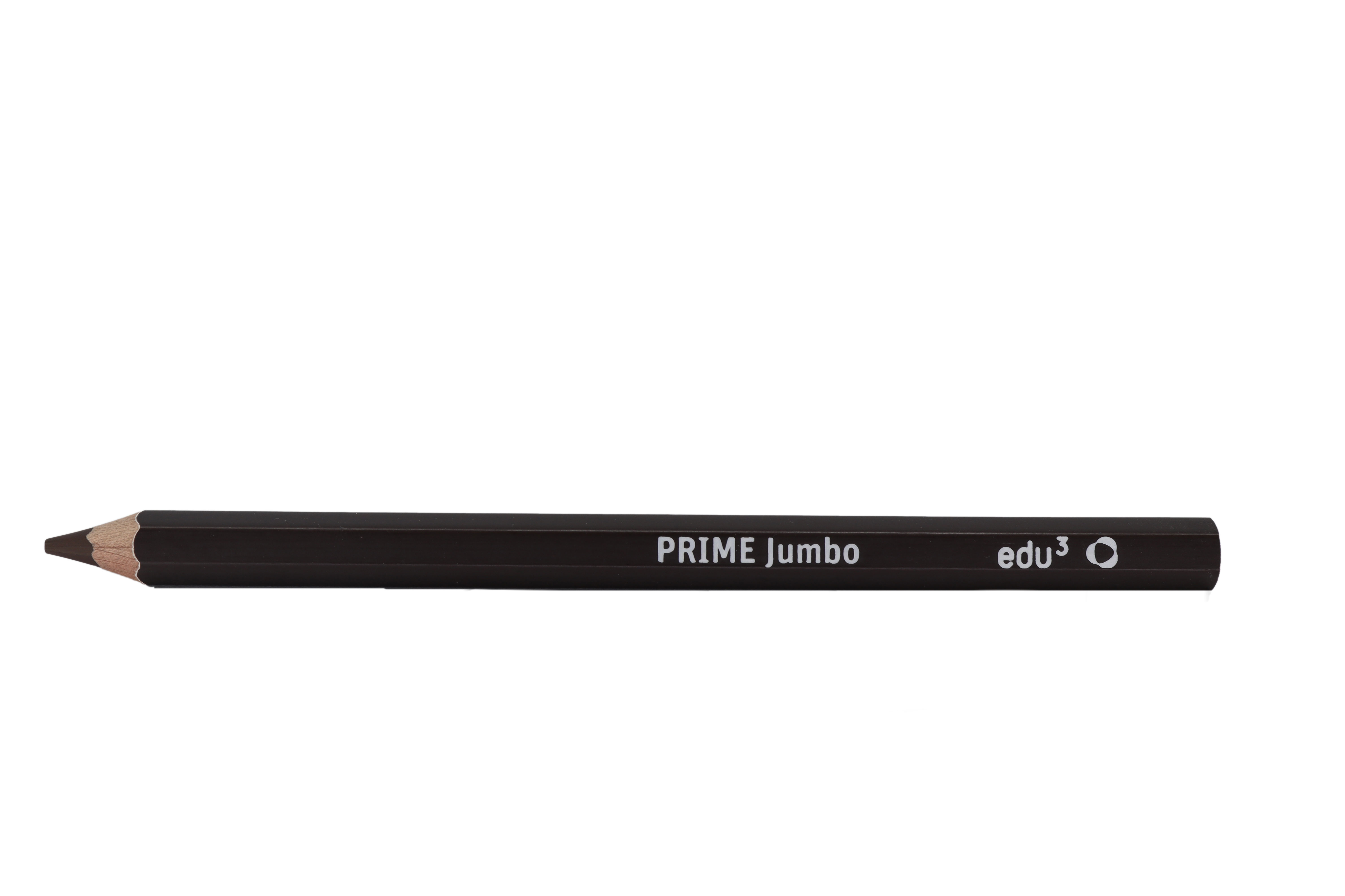 edu³ PRIME Jumbo colored pencils hex brown