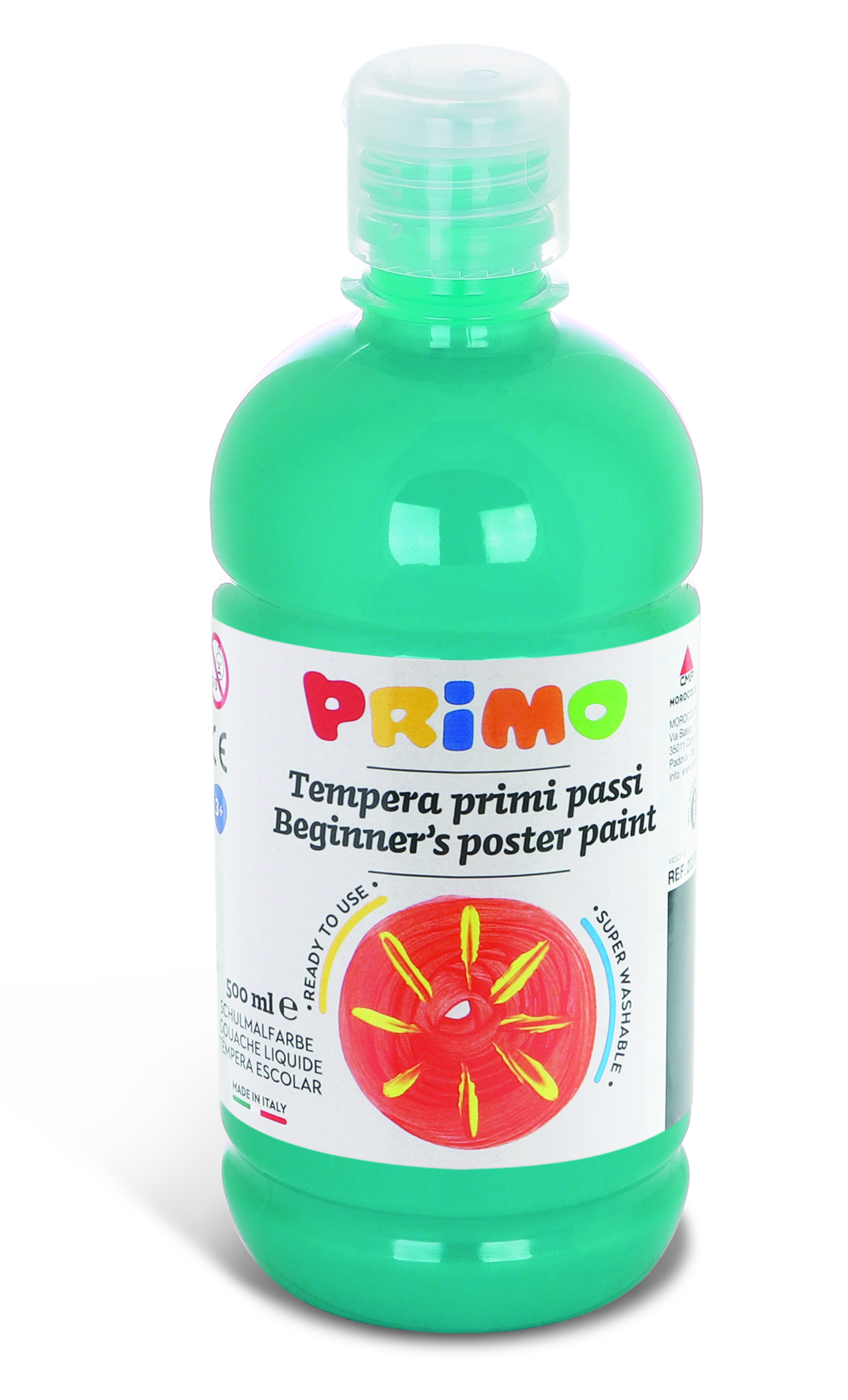 PRIMO tempera paint "Beginner’s" 500ml turquoise