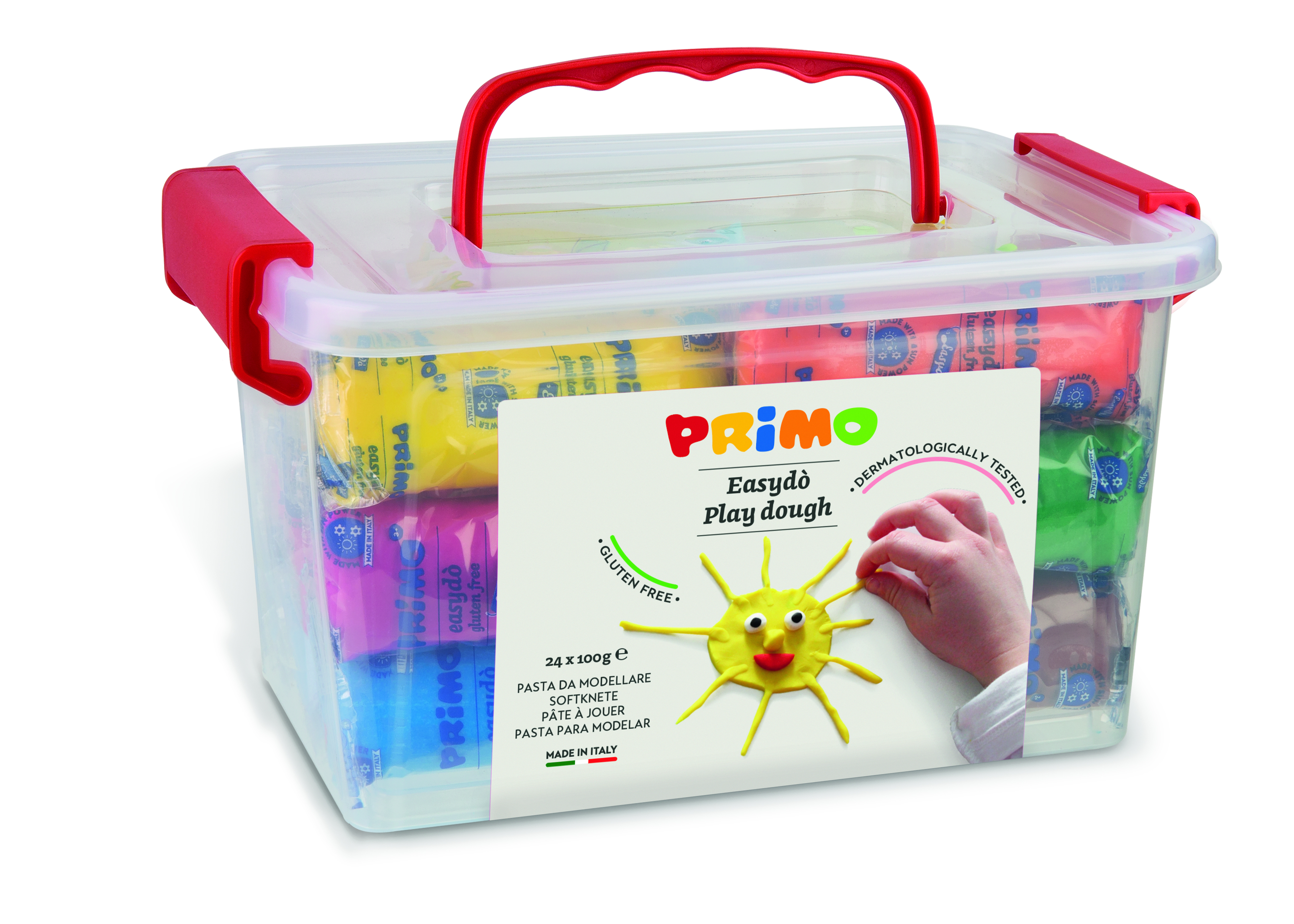 PRIMO soft modeling clay box 6 assorted colors