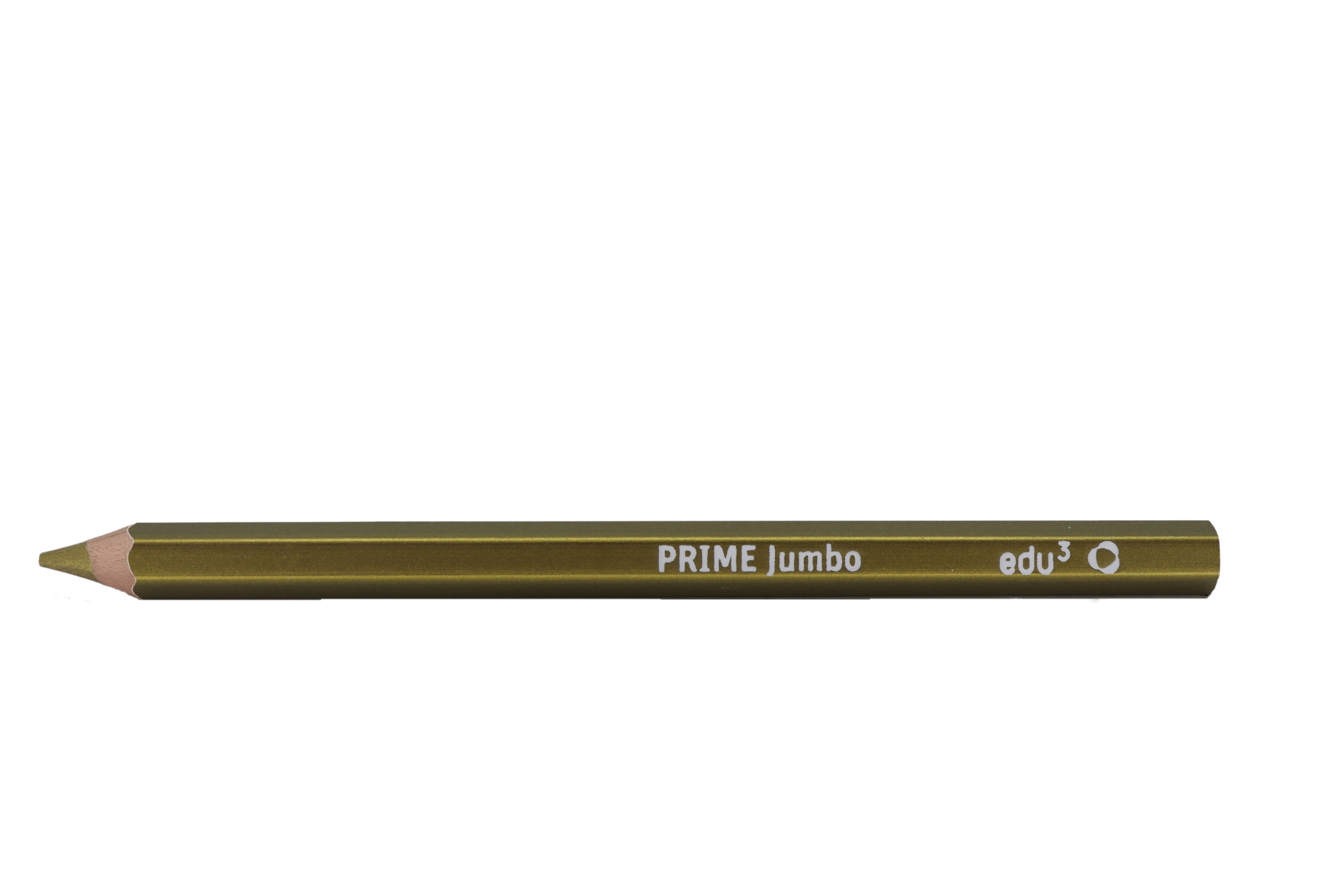 edu³ PRIME Jumbo colored pencils hex gold
