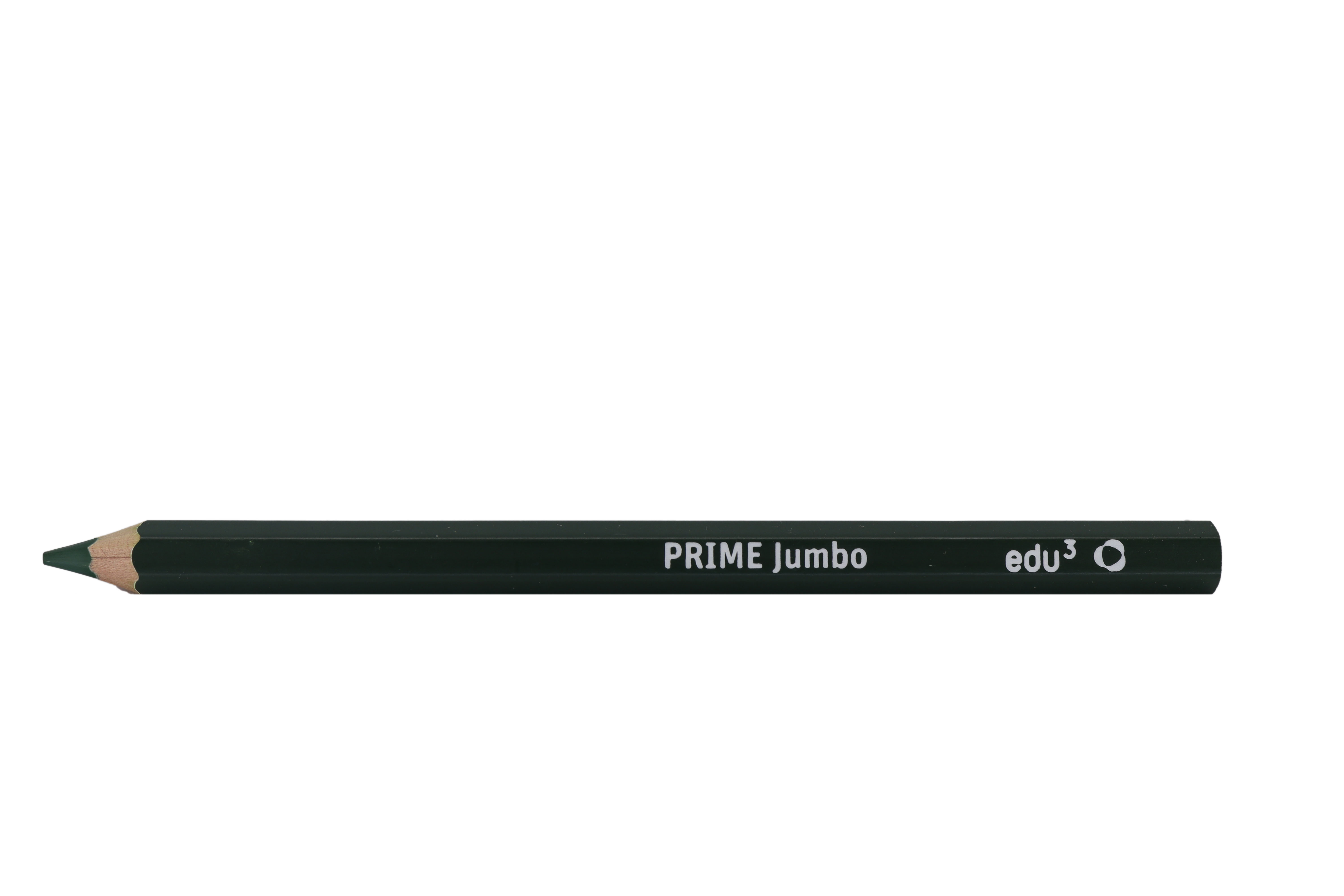 edu³ PRIME Jumbo colored pencils hex green