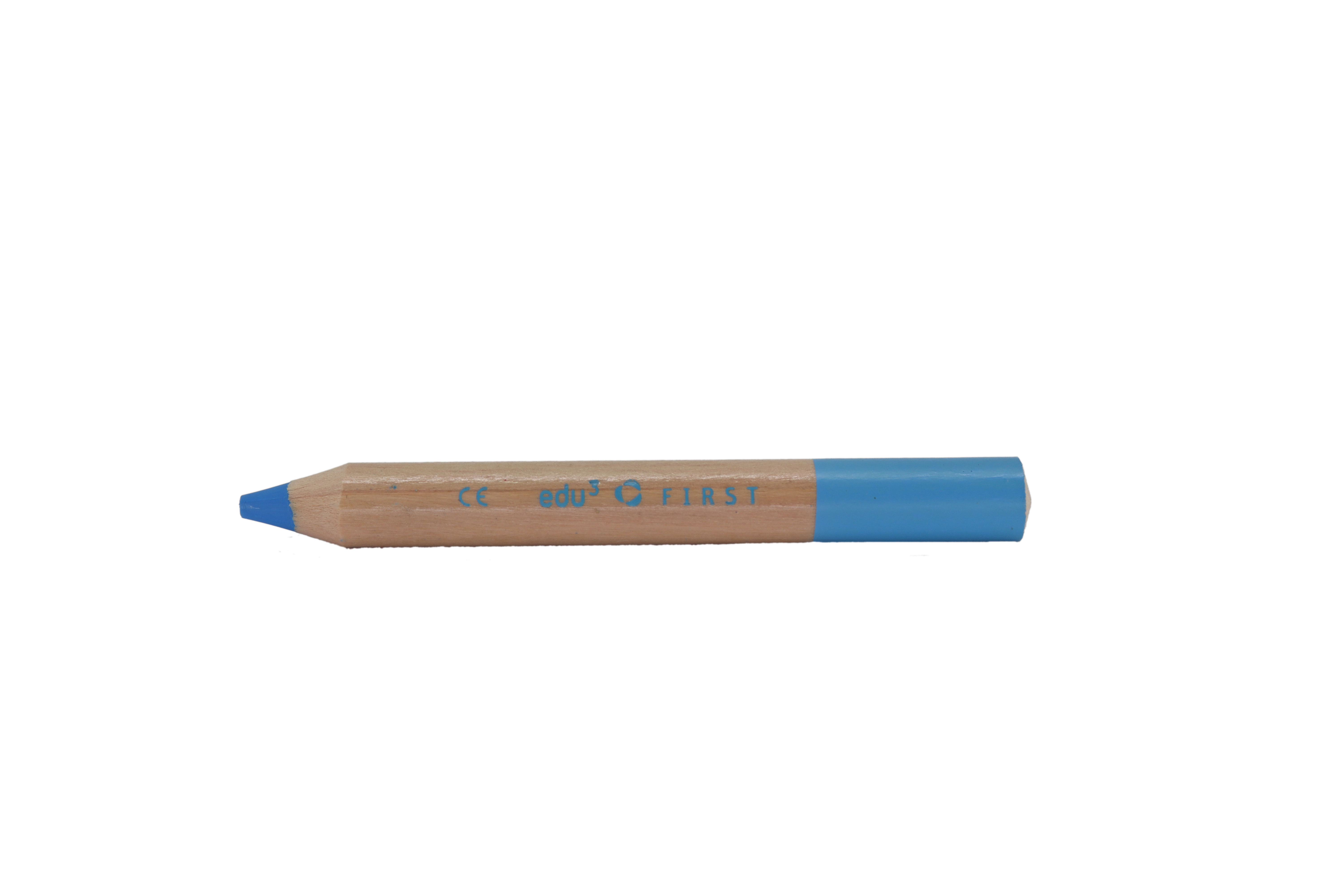 edufirst colored pencils round light blue